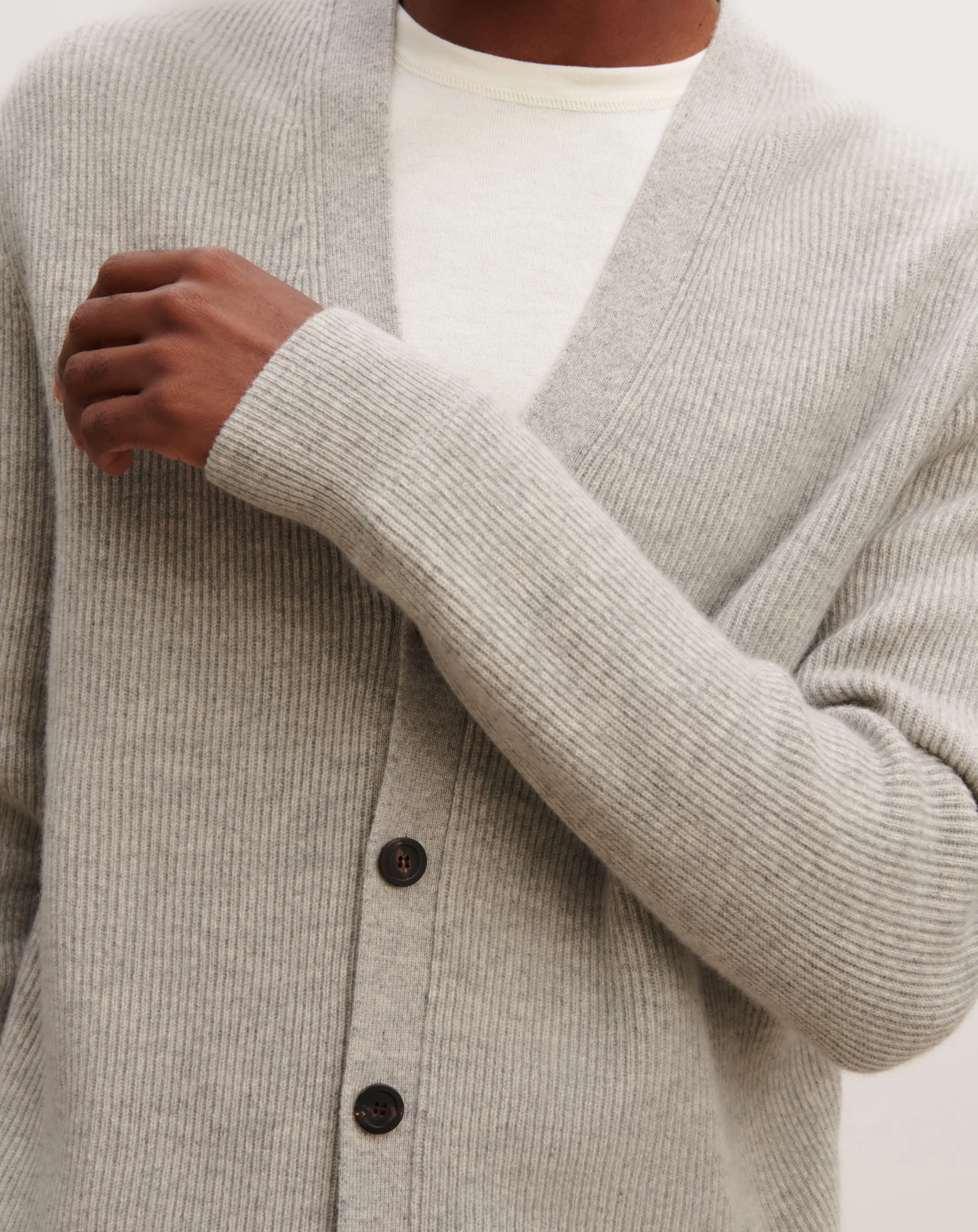 Ribbed cardigan Eric Bompard