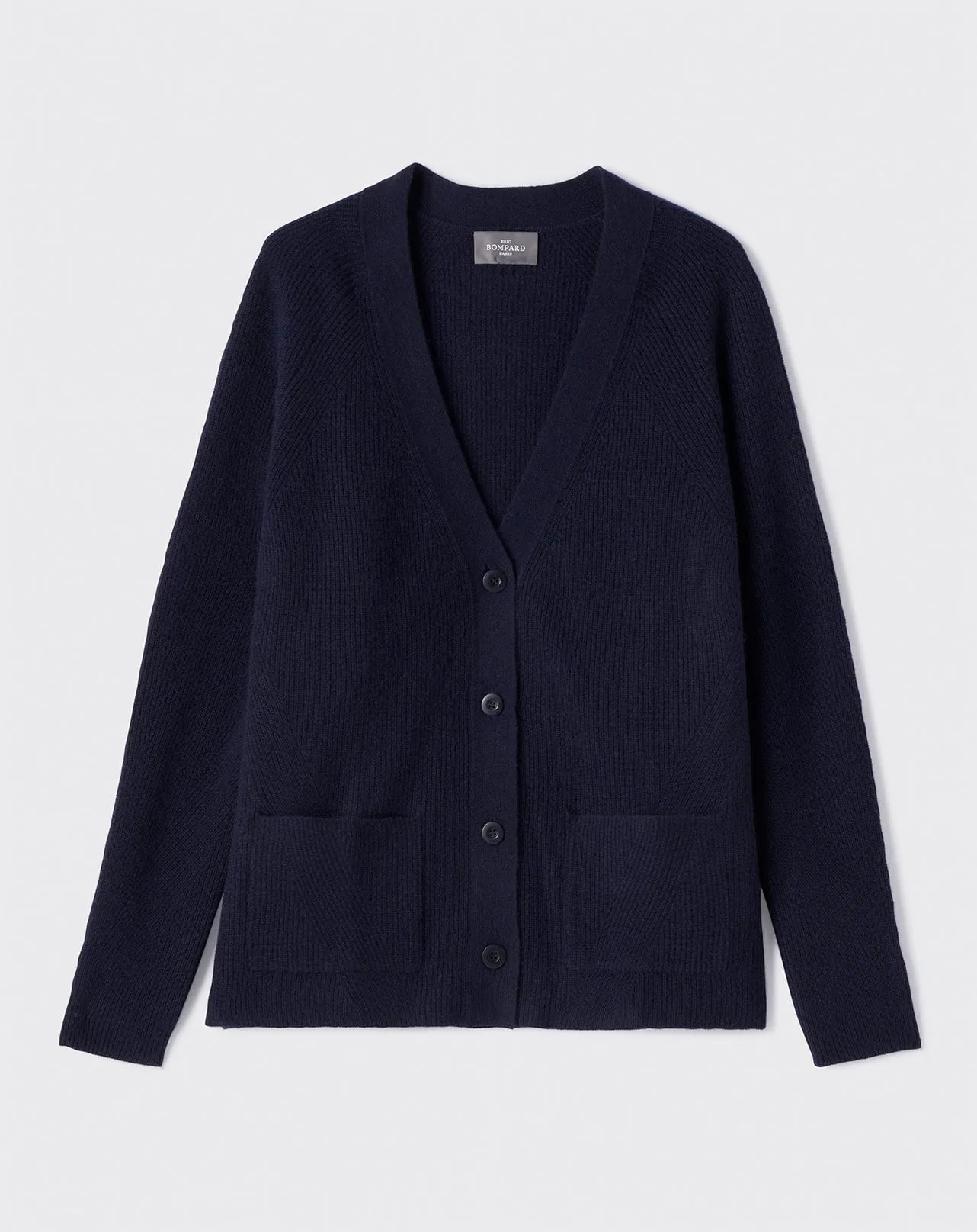 Ribbed cardigan Eric Bompard