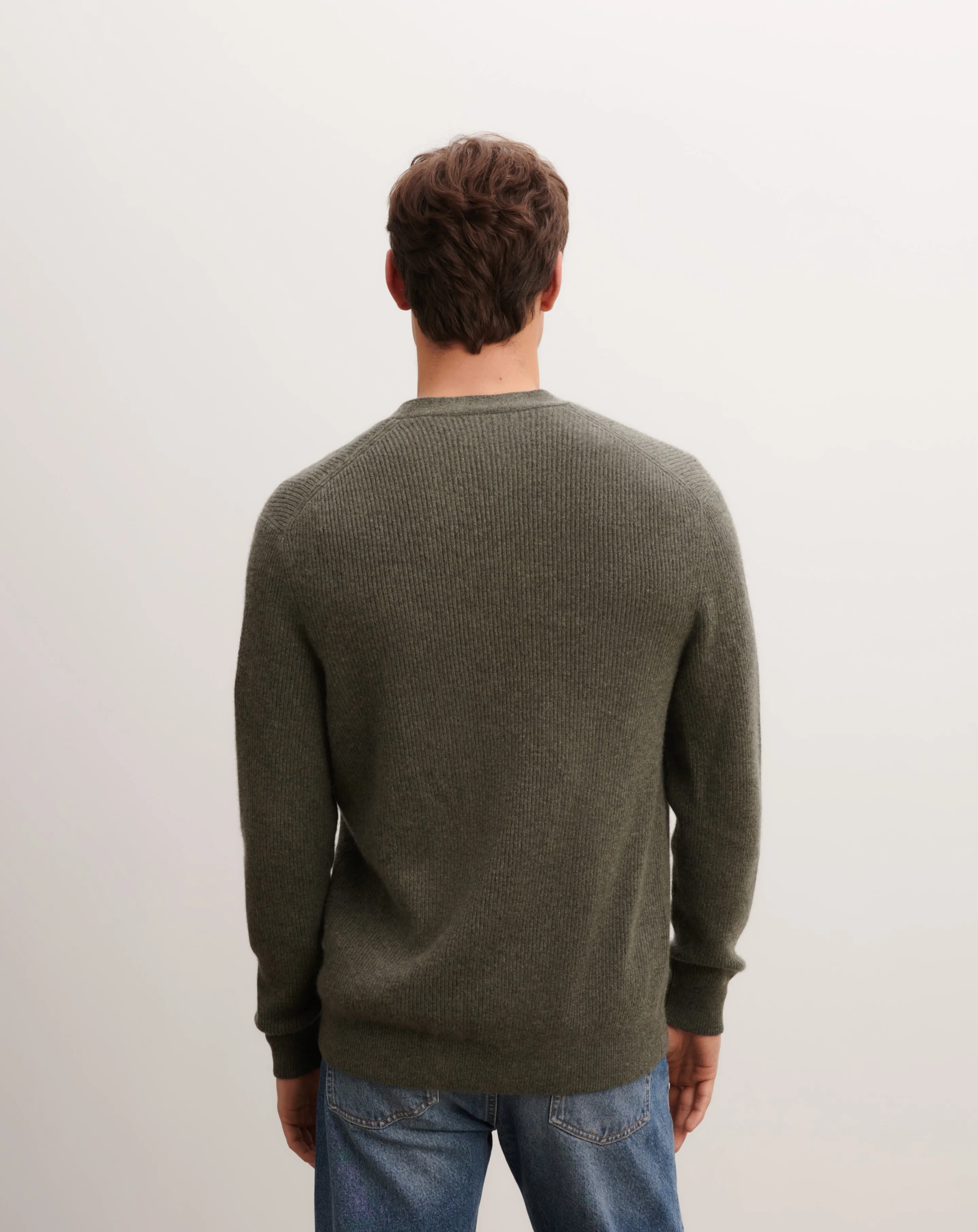 Ribbed cardigan Eric Bompard