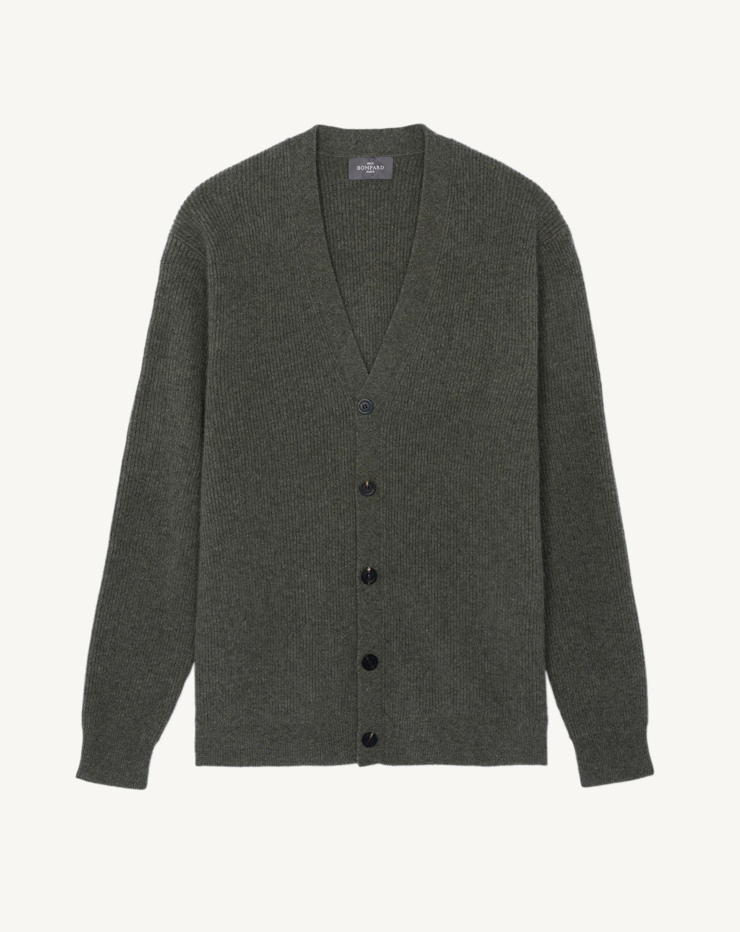 Ribbed cardigan Eric Bompard