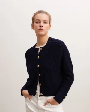 Ribbed cardigan Eric Bompard