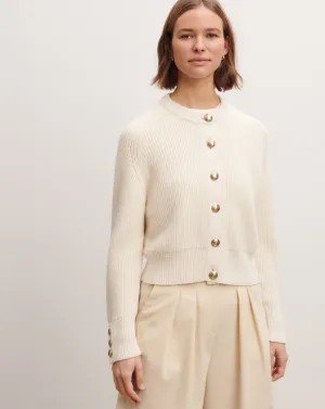 Ribbed cardigan Eric Bompard