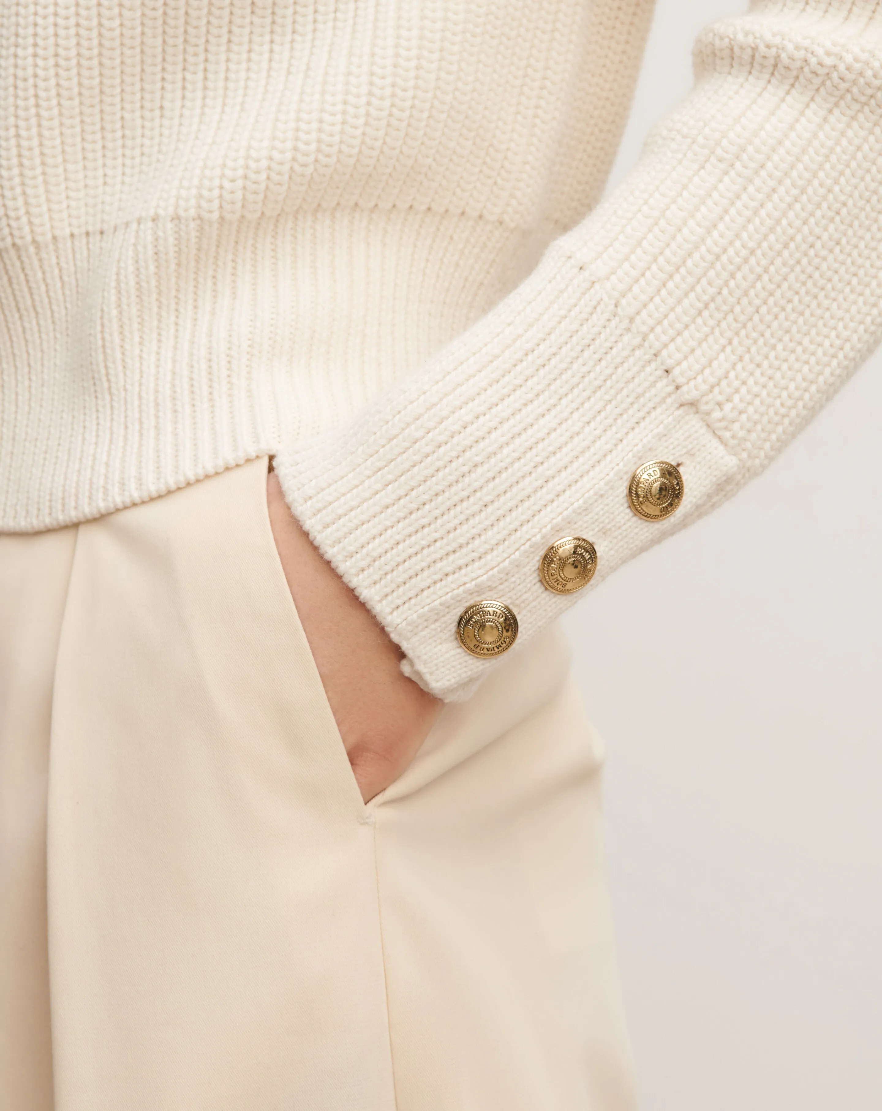 Ribbed cardigan Eric Bompard