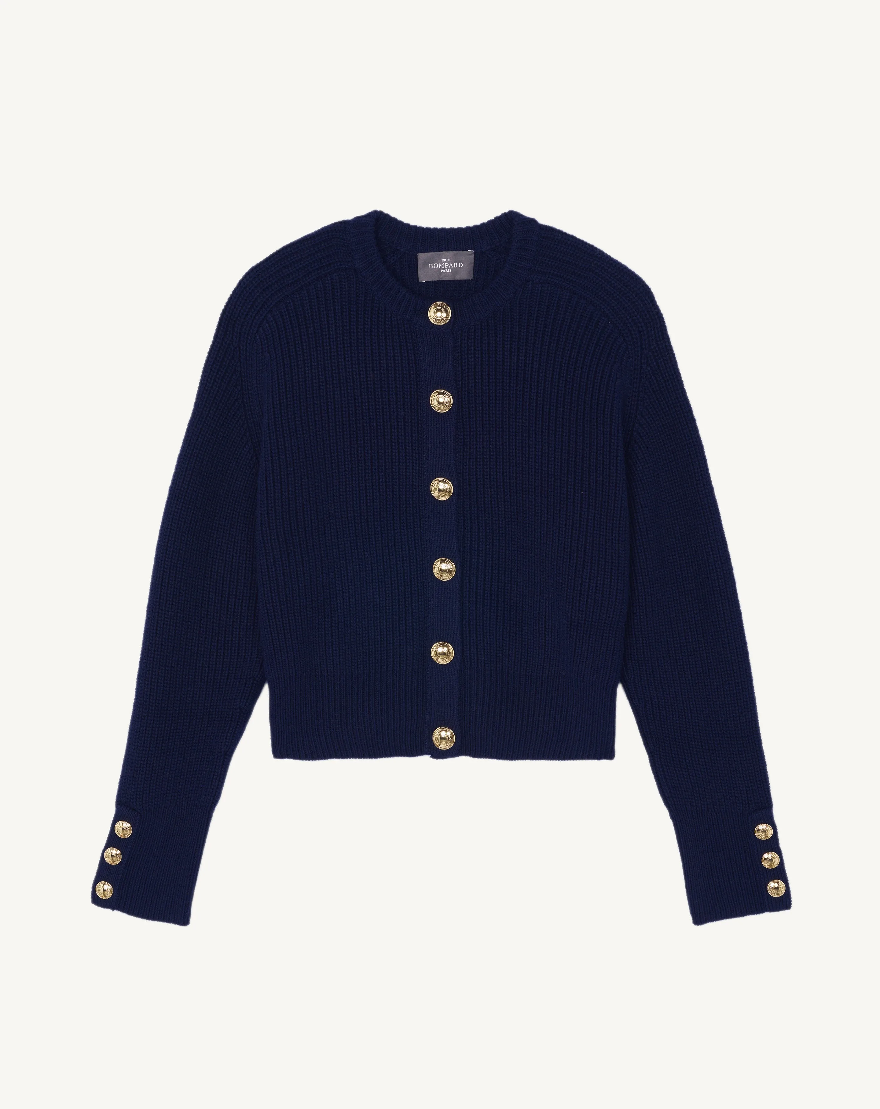 Ribbed cardigan Eric Bompard
