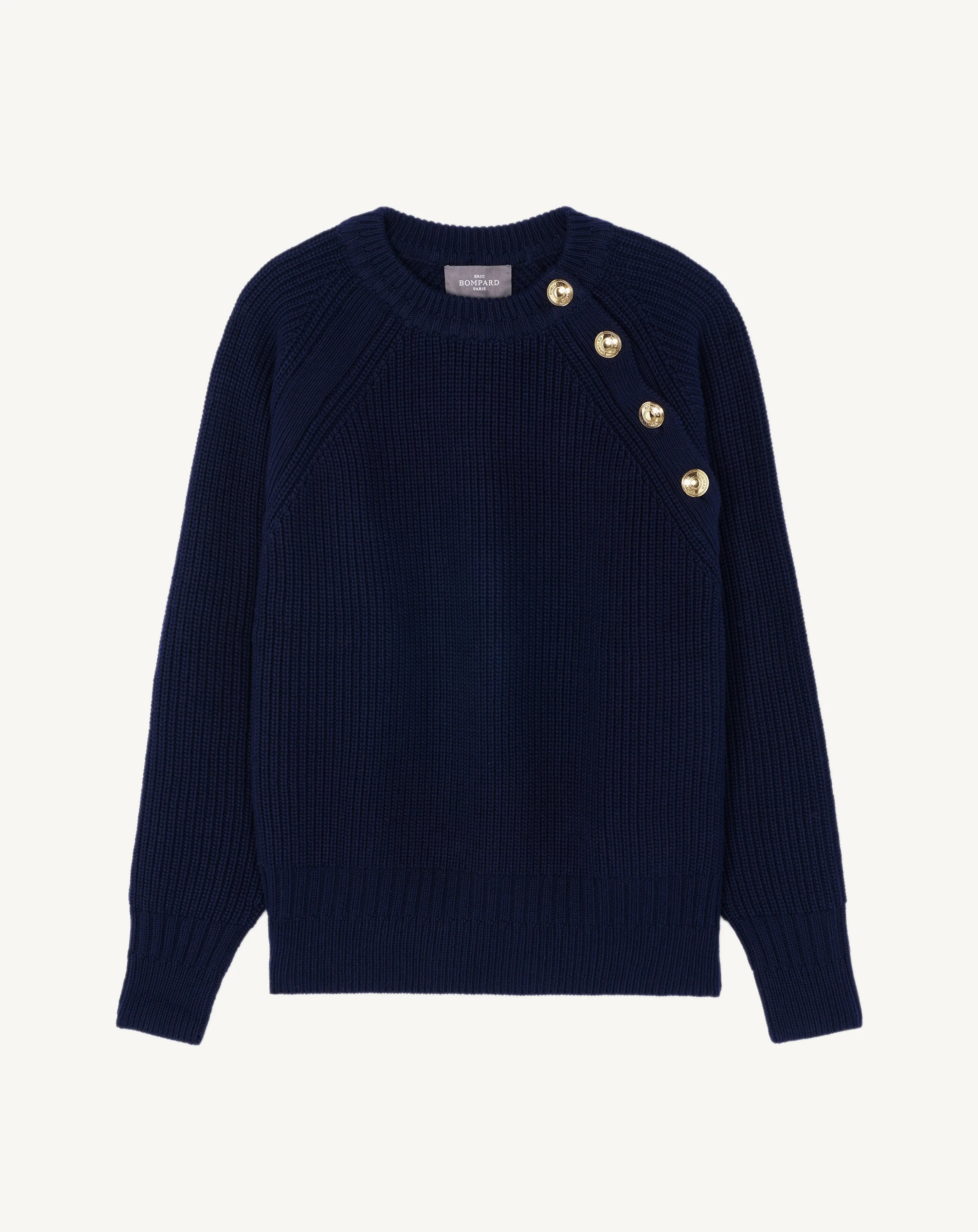 Ribbed pullover  Eric Bompard