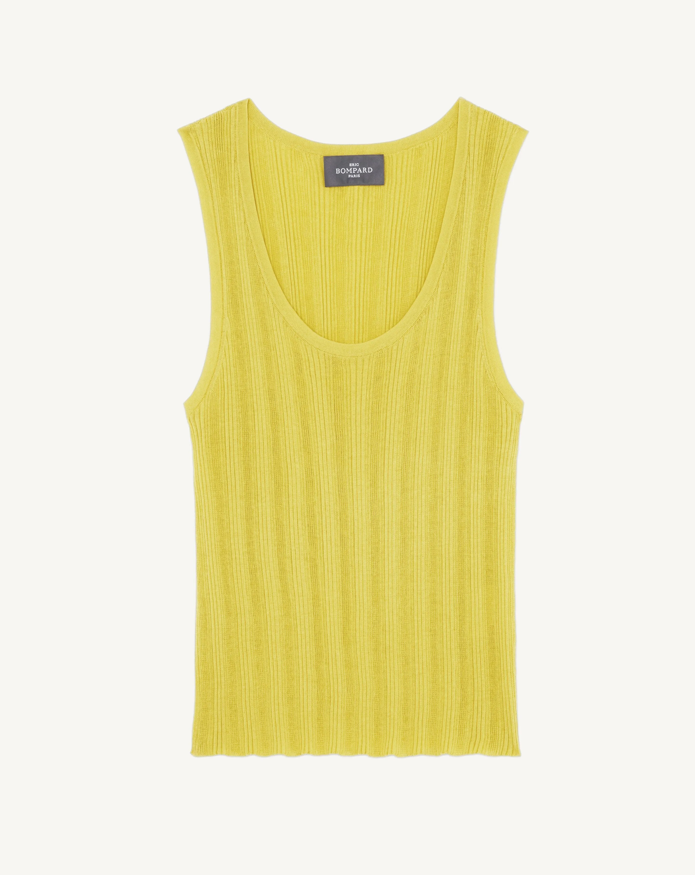 Ribbed tank top Eric Bompard
