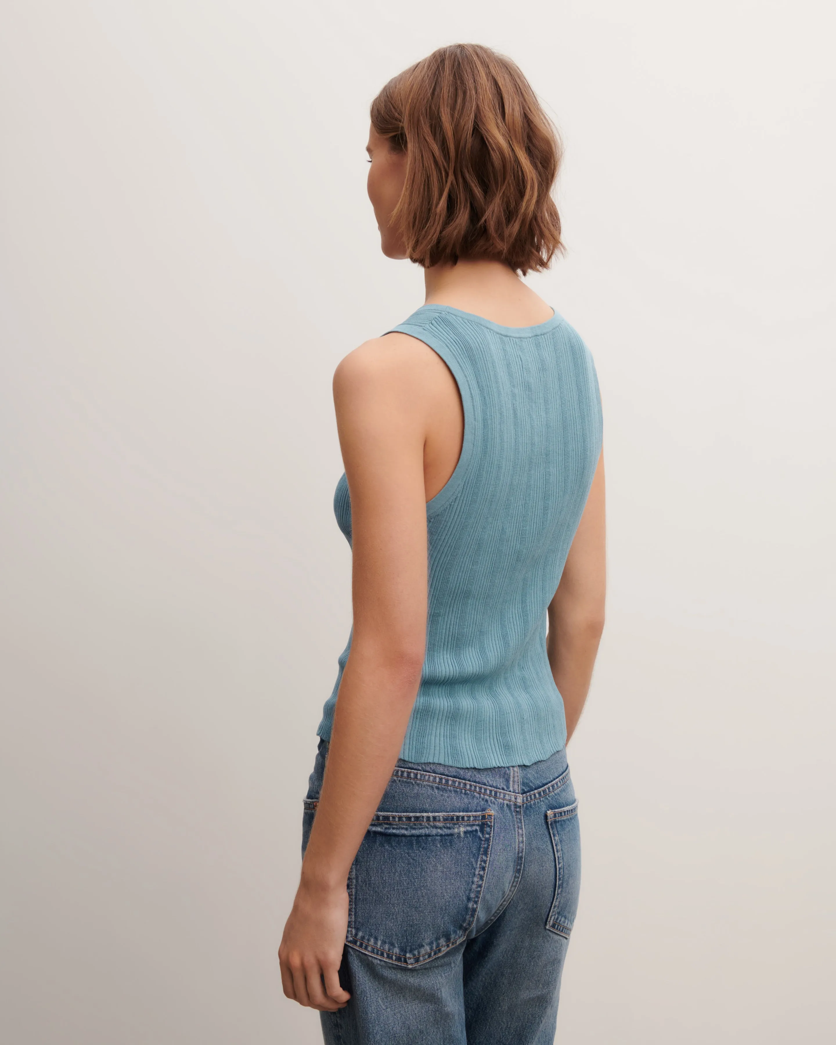 Ribbed tank top Eric Bompard