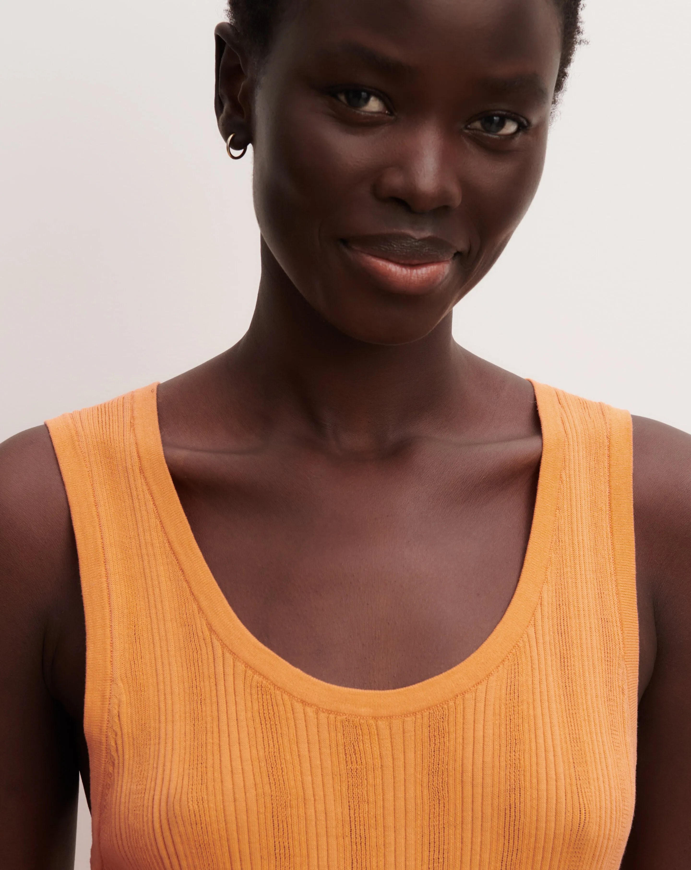 Ribbed tank top Eric Bompard