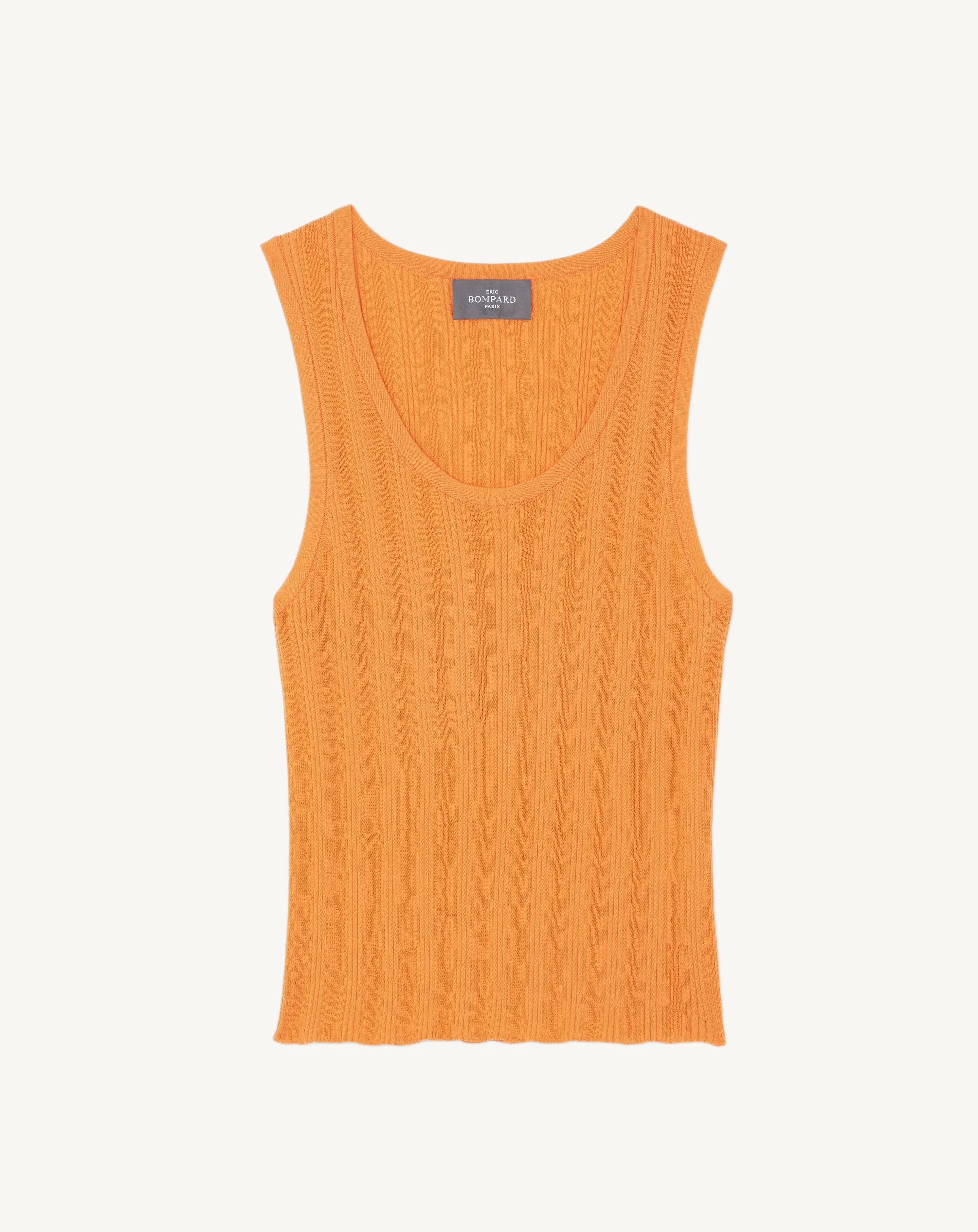 Ribbed tank top Eric Bompard
