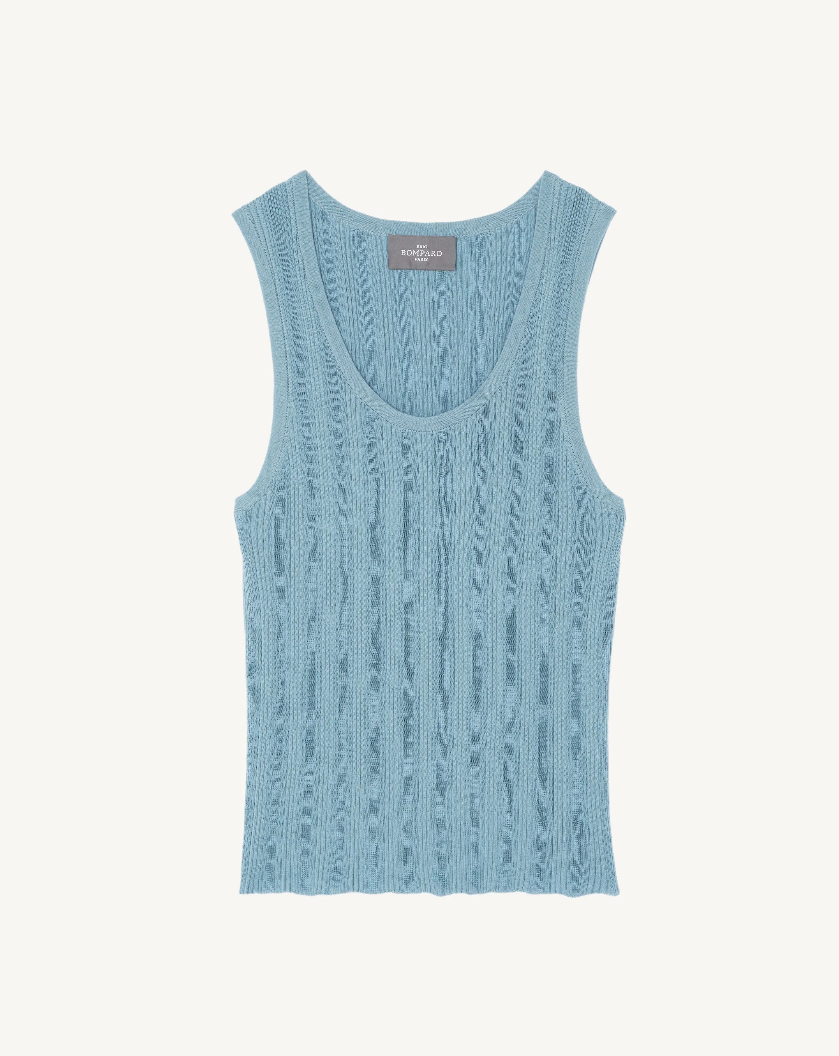Ribbed tank top Eric Bompard