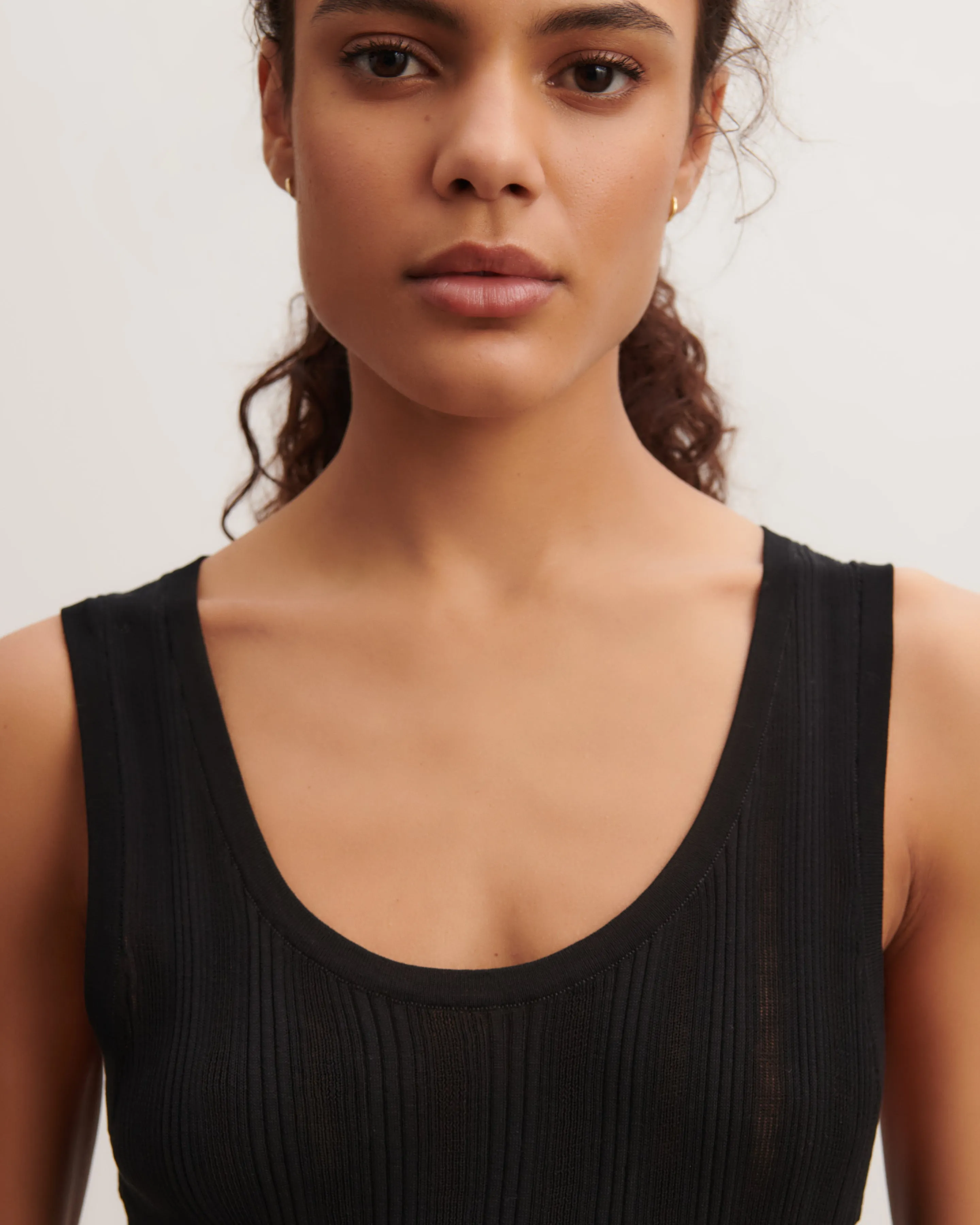 Ribbed tank top Eric Bompard