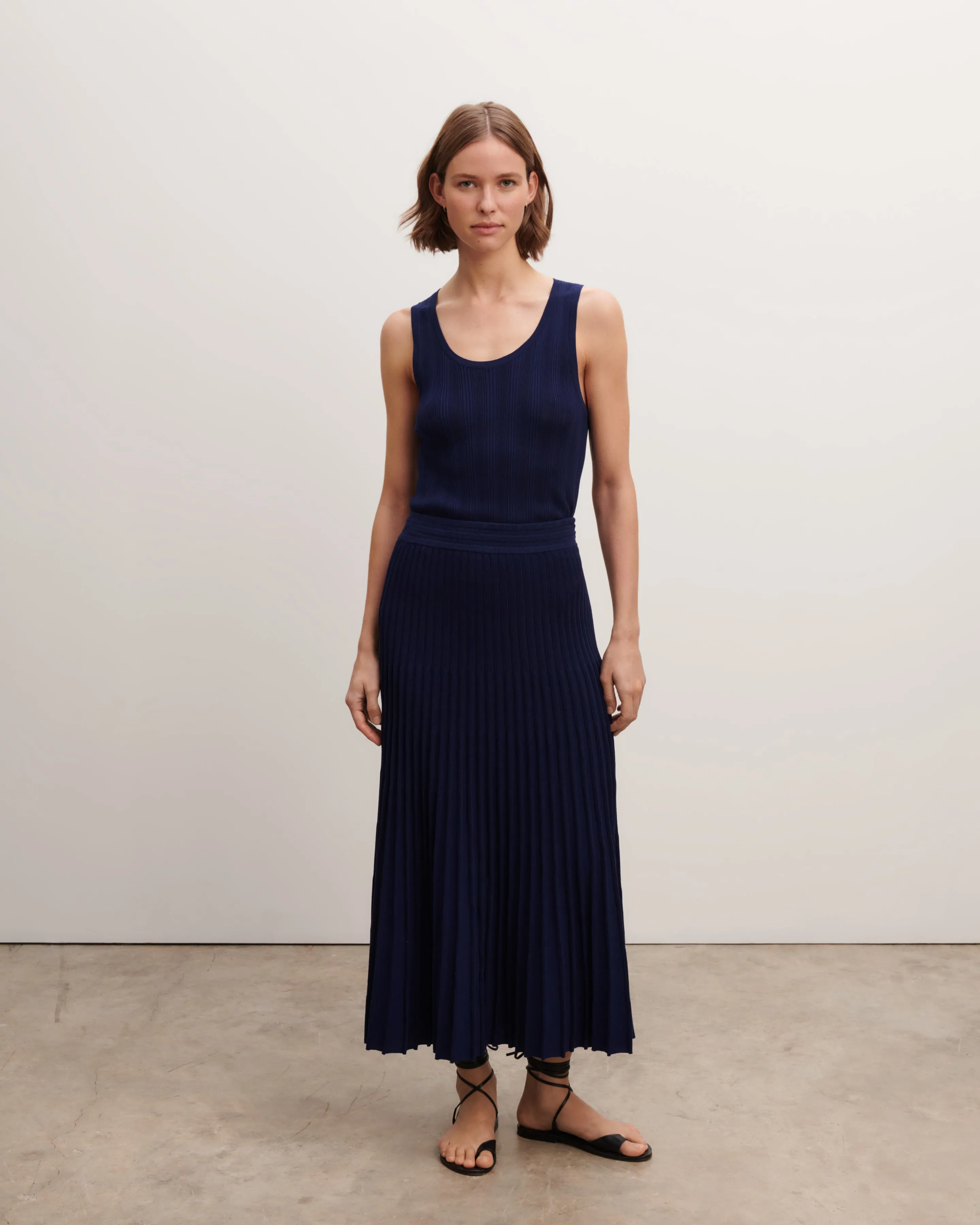 Ribbed tank top Eric Bompard