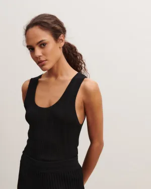 Ribbed tank top Eric Bompard