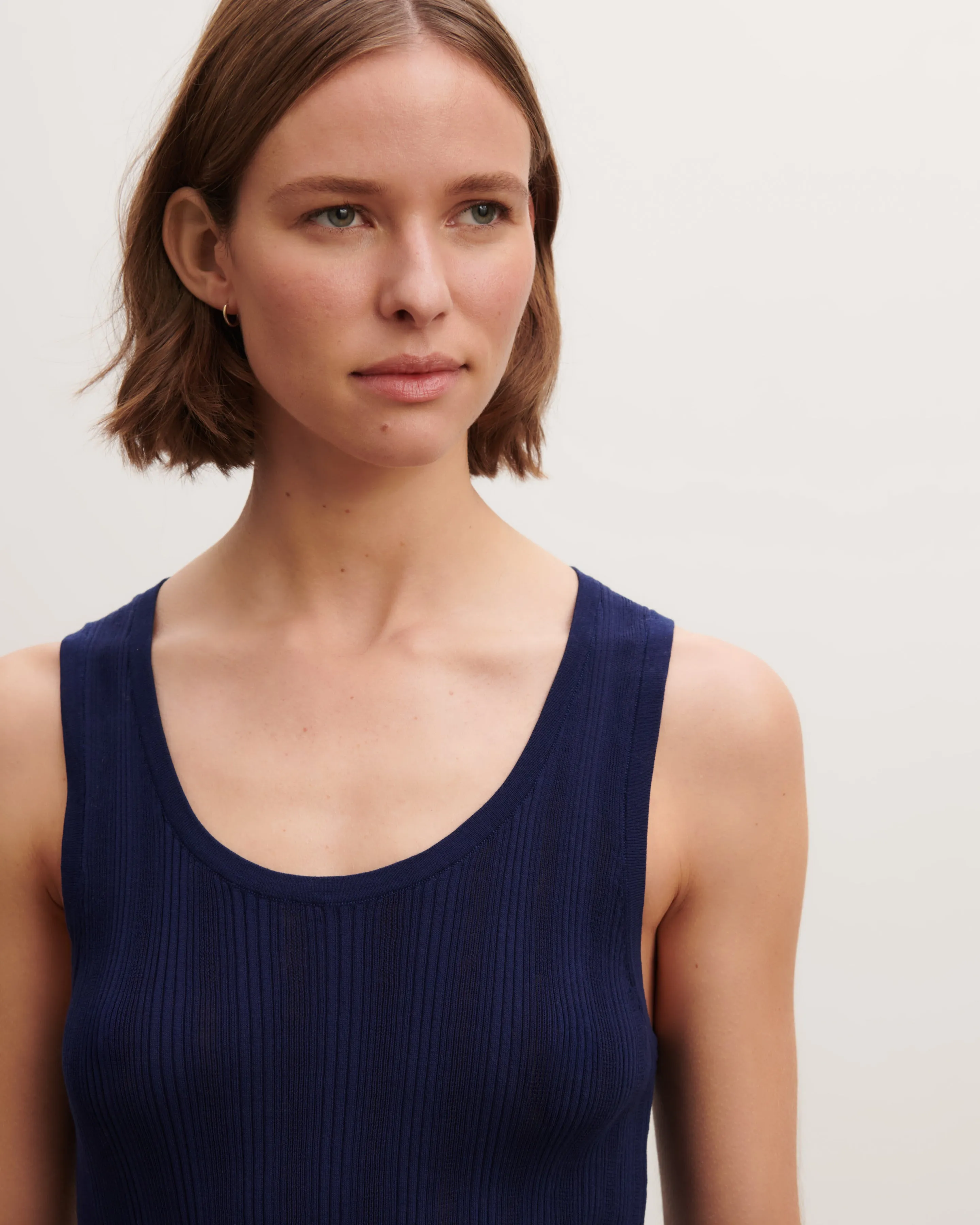 Ribbed tank top Eric Bompard