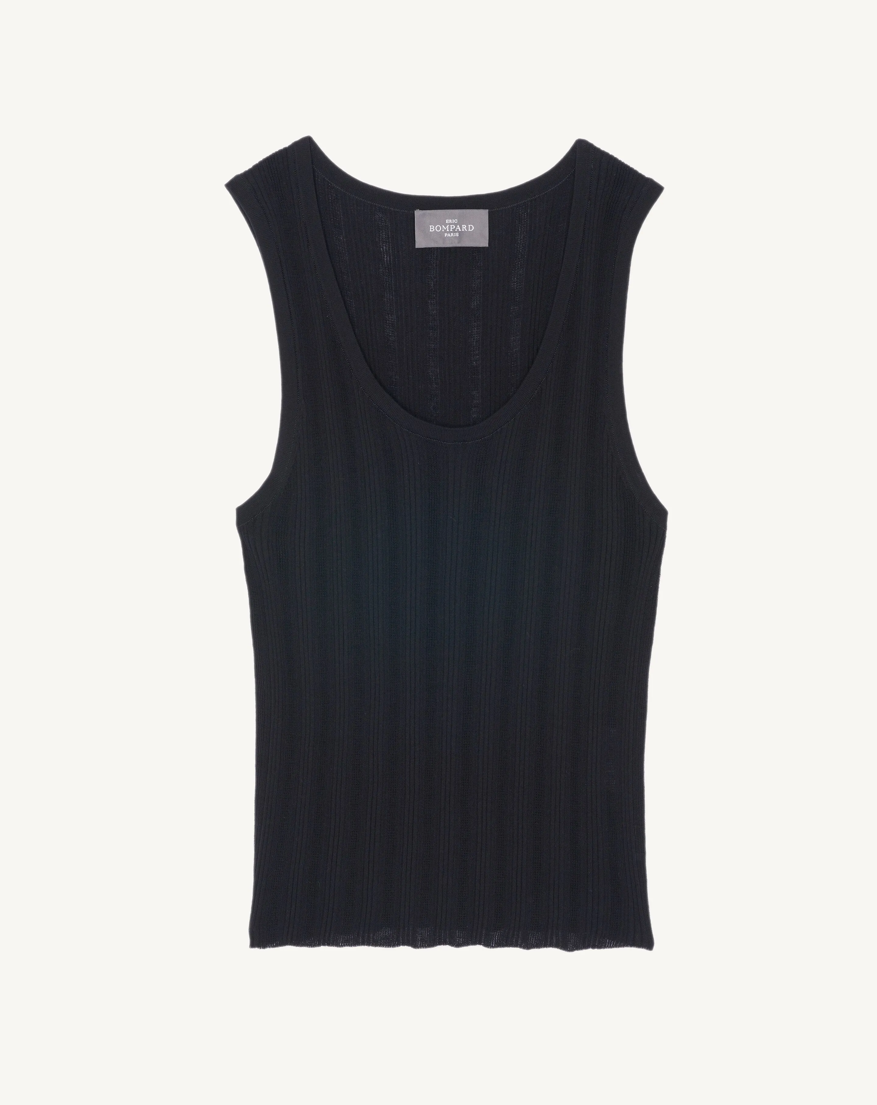 Ribbed tank top Eric Bompard