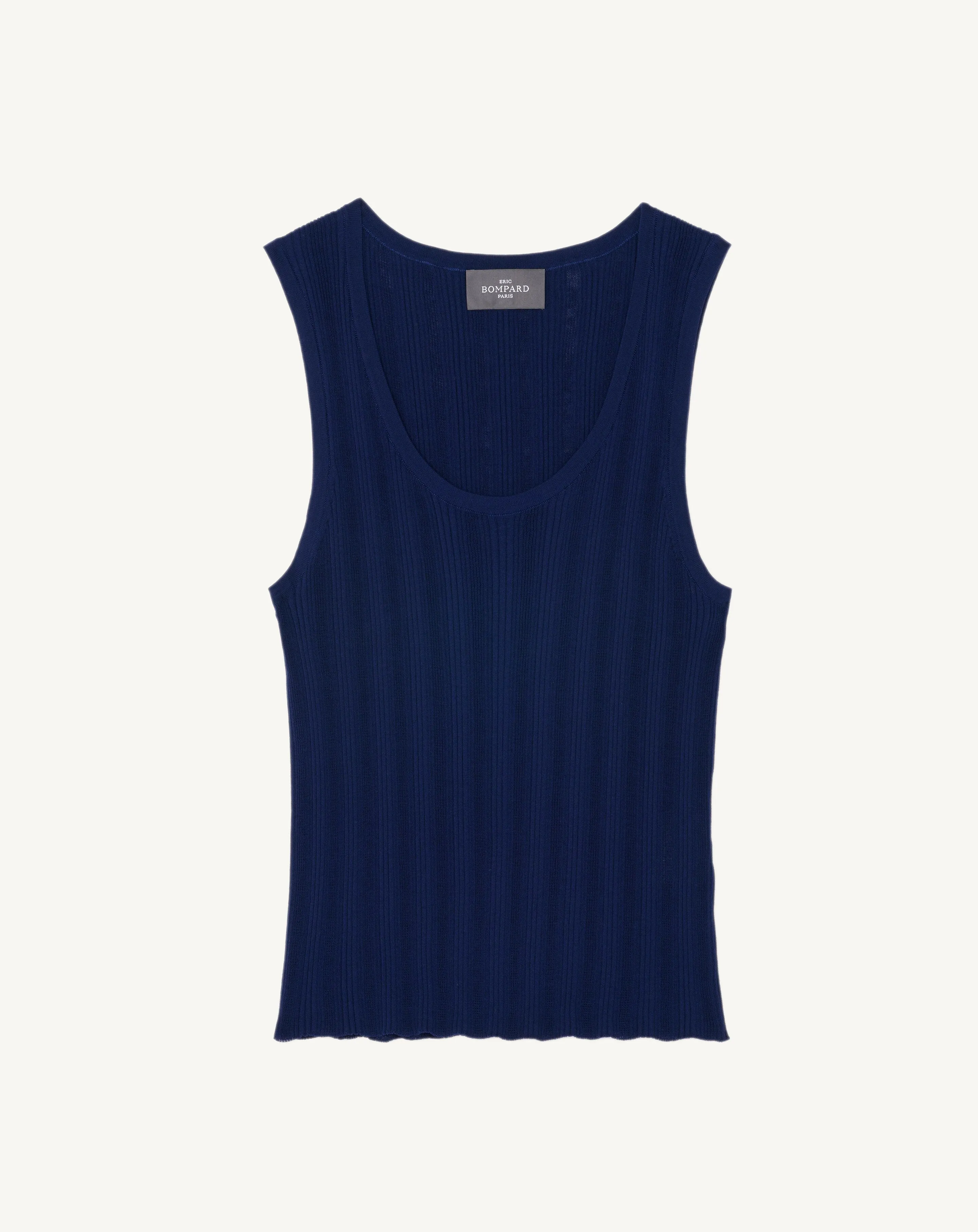 Ribbed tank top Eric Bompard