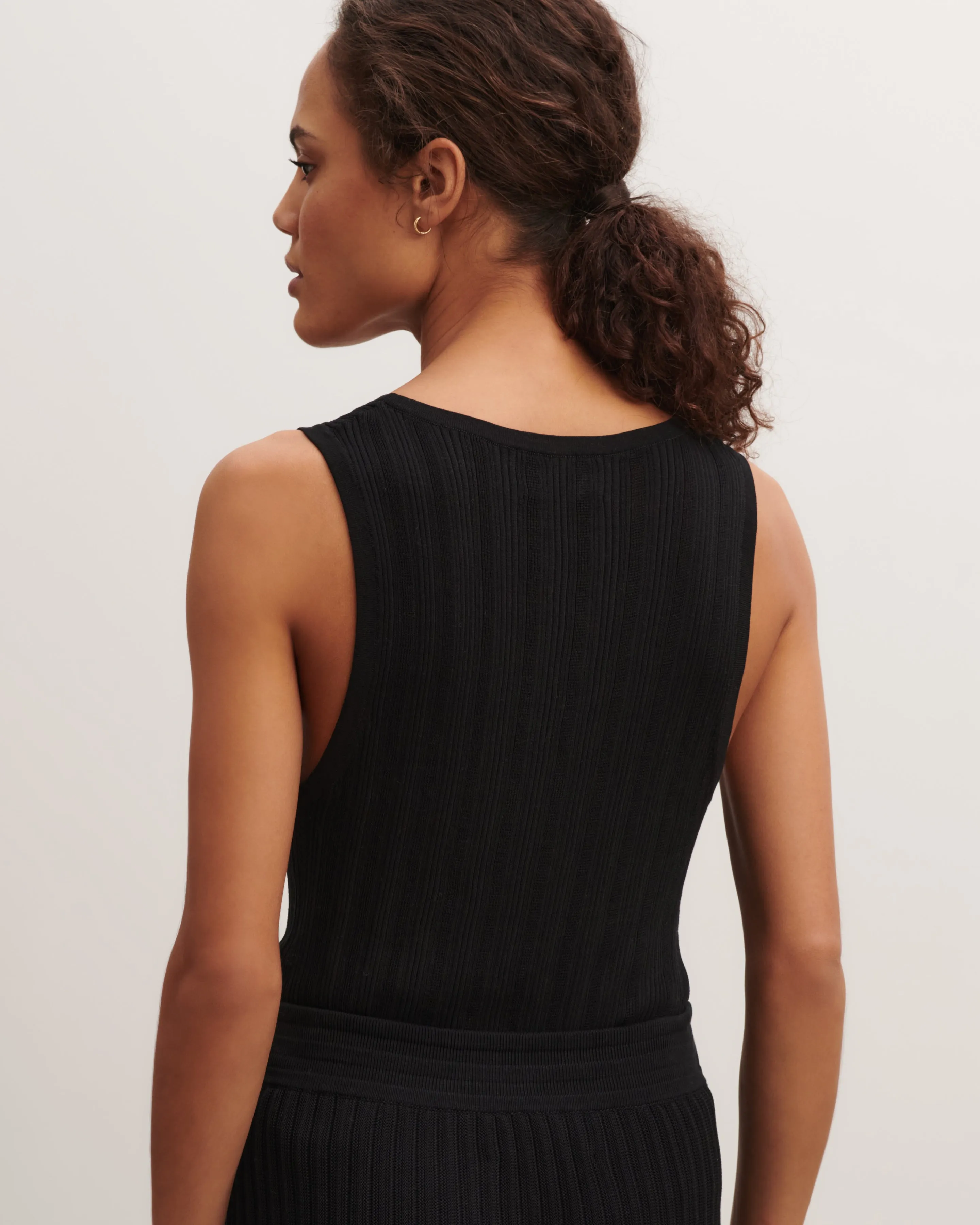 Ribbed tank top Eric Bompard