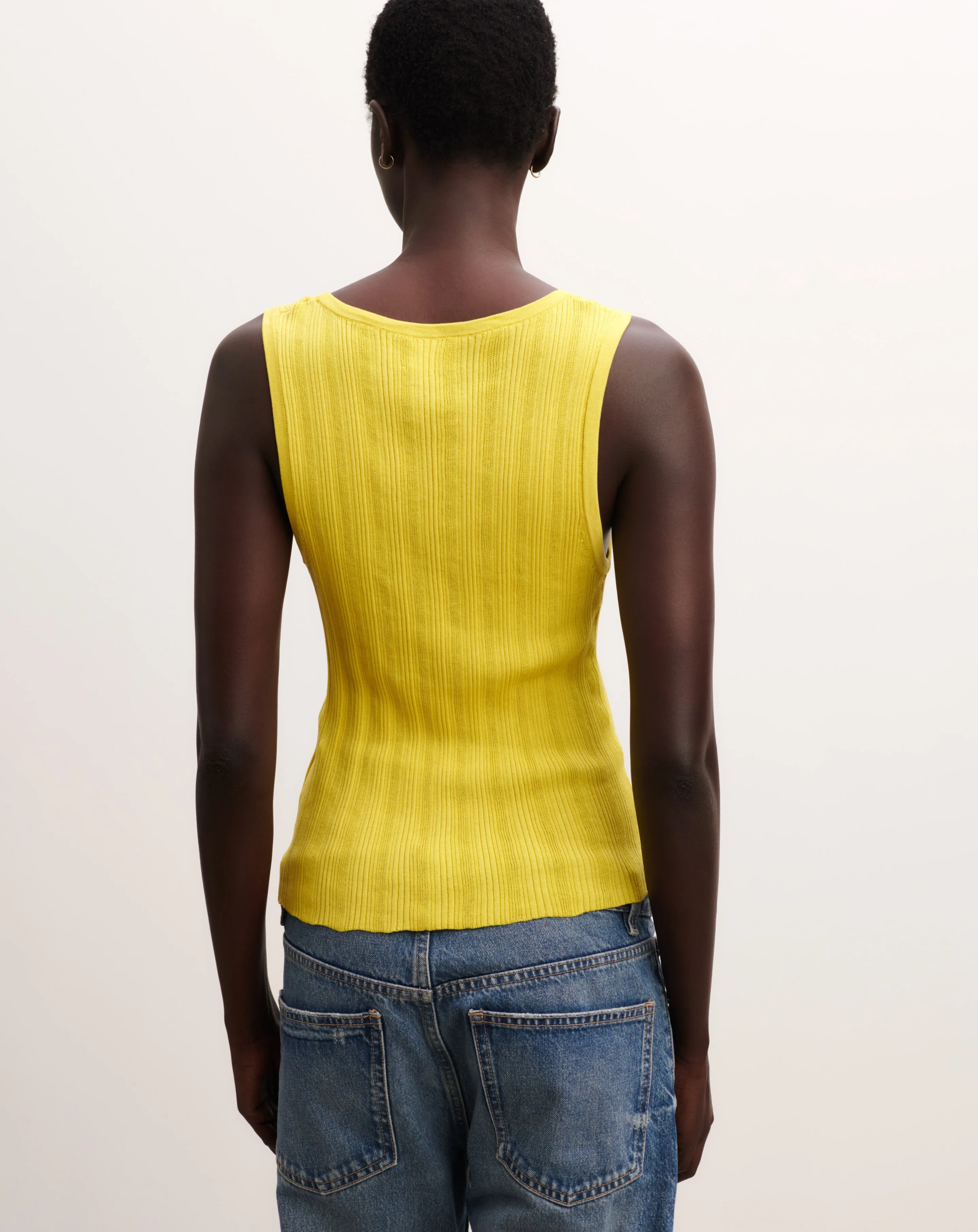 Ribbed tank top Eric Bompard