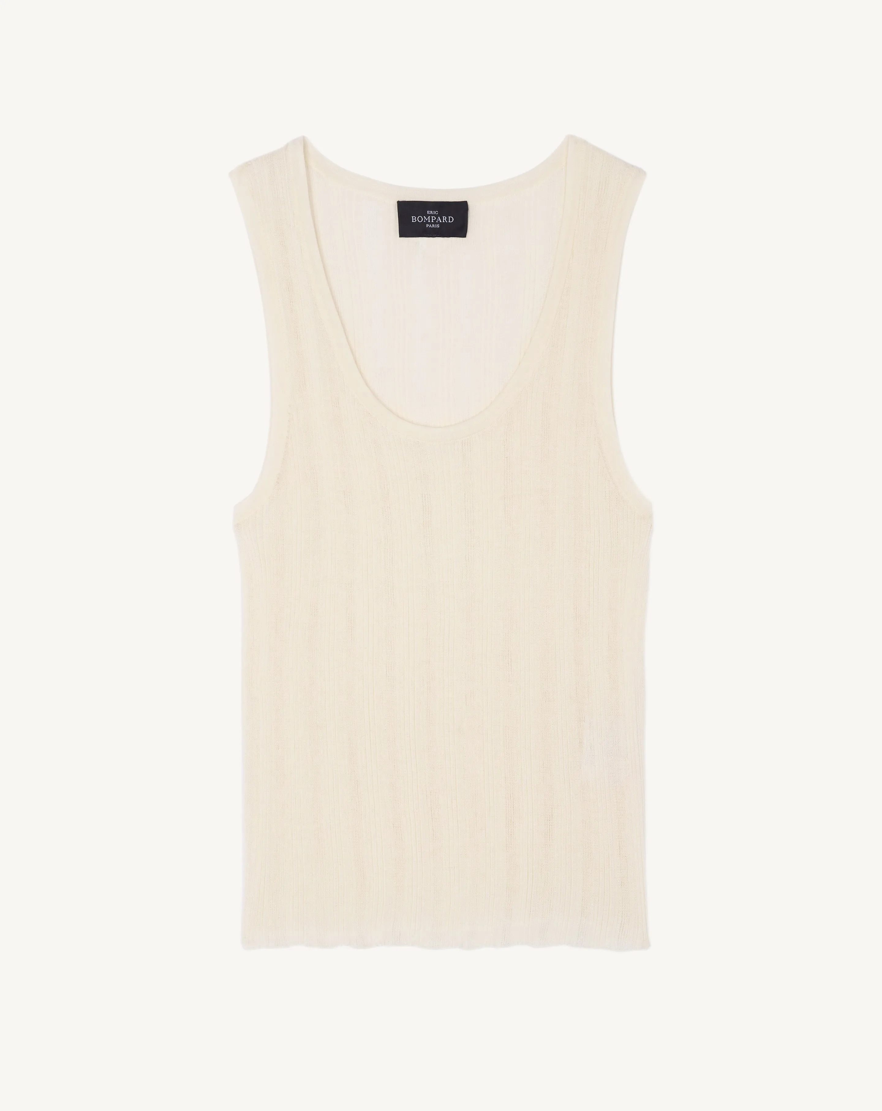 Ribbed tank top Eric Bompard