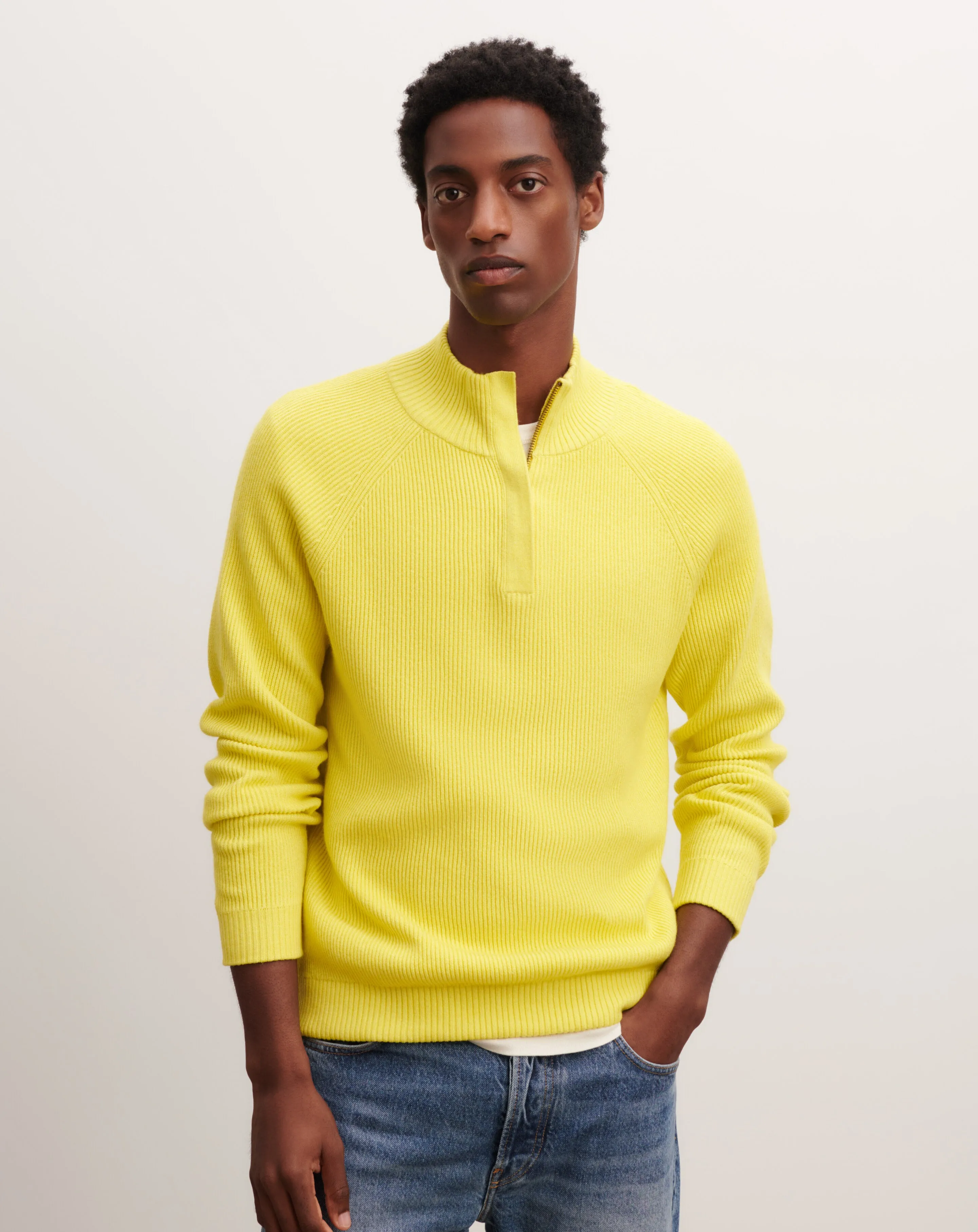 Ribbed trucker jacket Eric Bompard