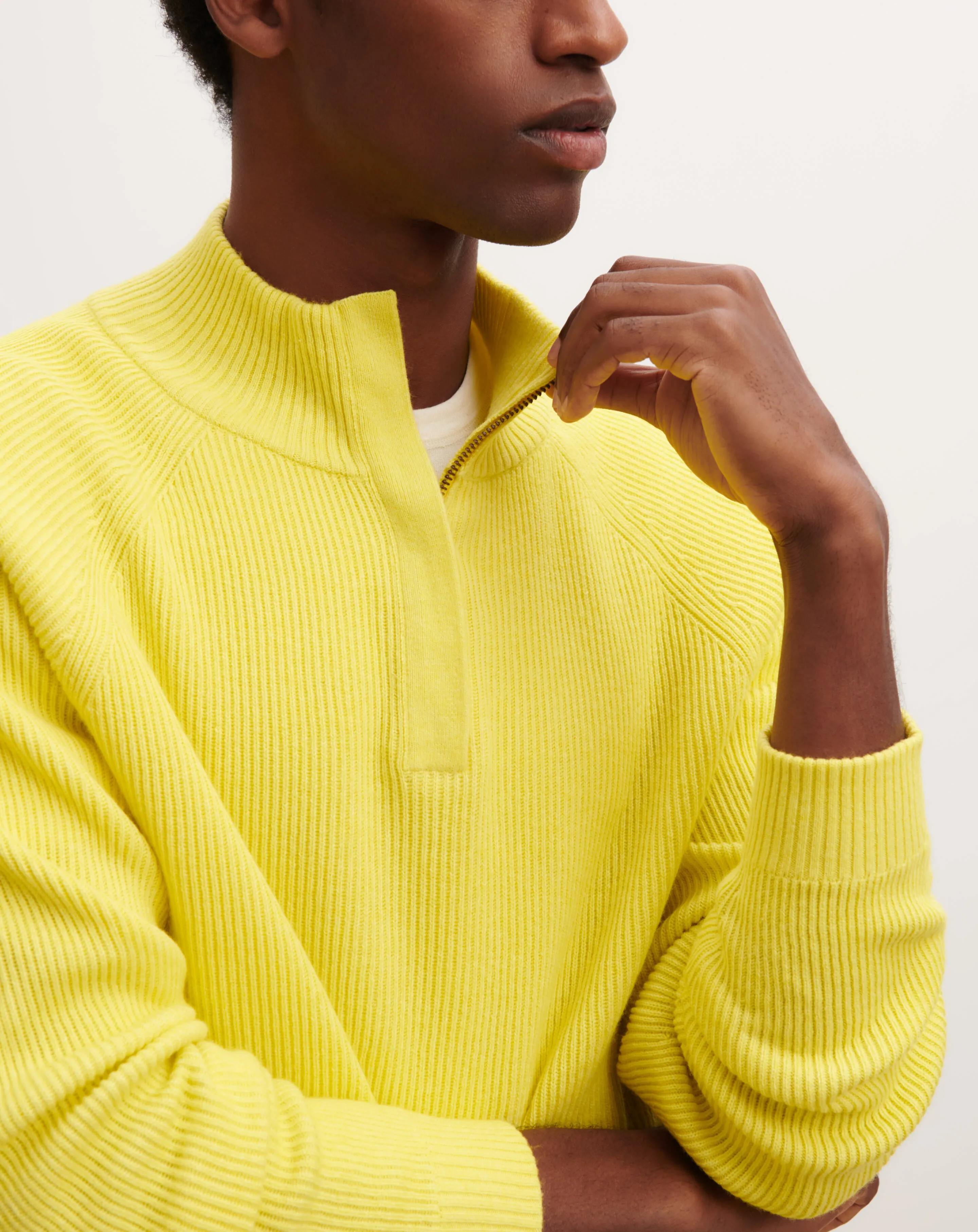 Ribbed trucker jacket Eric Bompard
