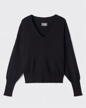 Ribbed V-neck jumper Eric Bompard