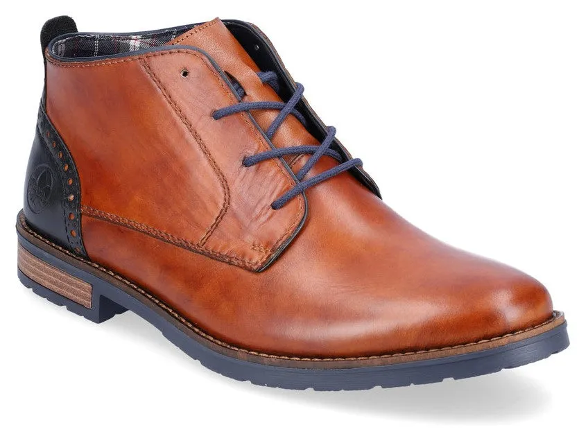 Rieker 14605-22 Mens Leather Chukka Boot