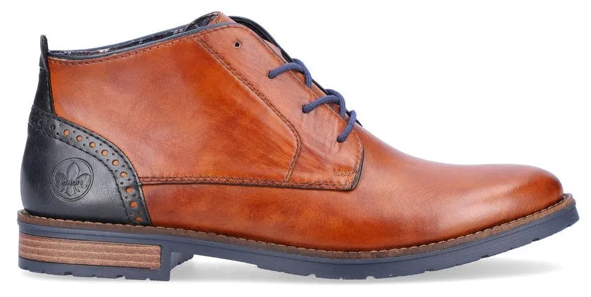 Rieker 14605-22 Mens Leather Chukka Boot