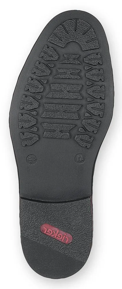 Rieker 17659-00 Mens Leather Slip On Shoe
