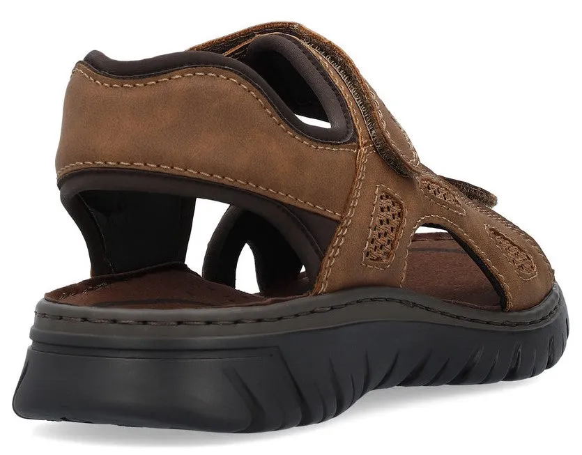 Rieker 26761-27 Mens Touch-Fastening Sandal