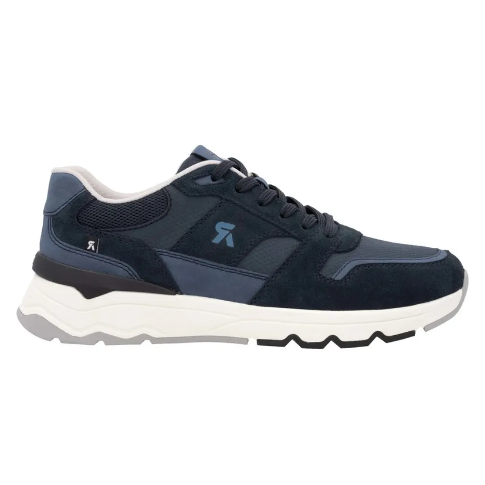 Rieker Evolution U0905-14 Mens Wide Fit Lace Up Trainer