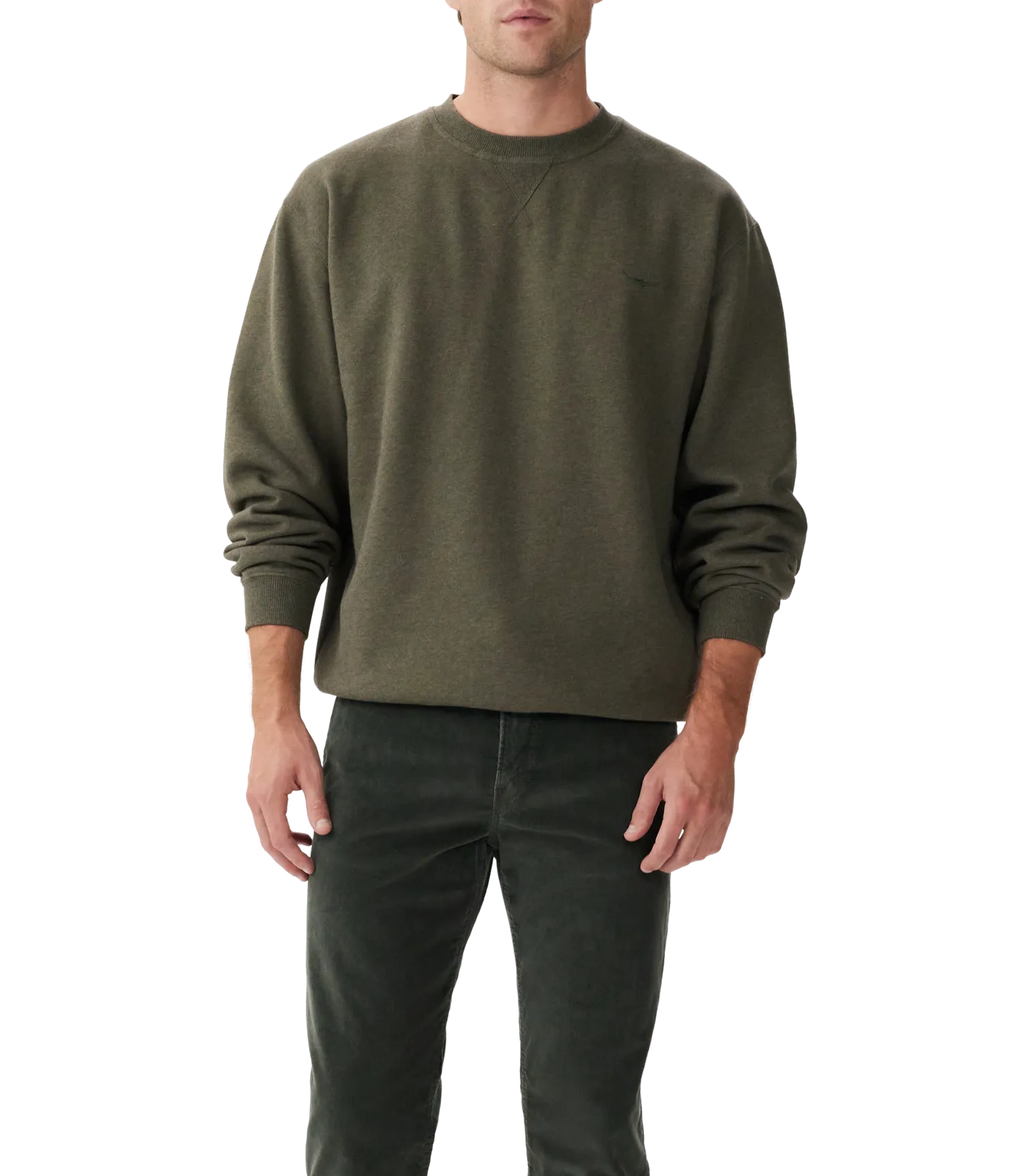 R.M.Williams - Mini Longhorn Sweatshirt - Olive