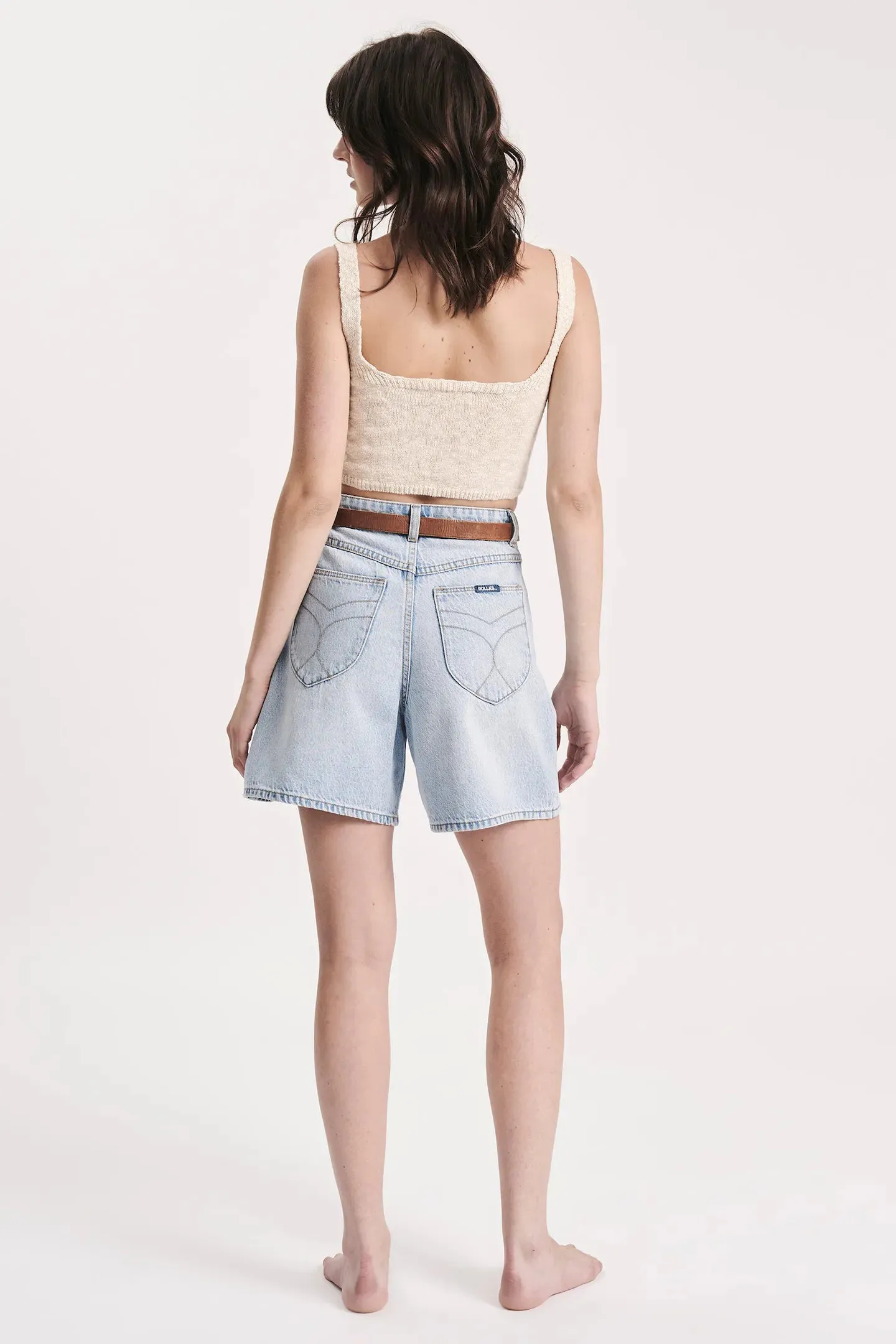 ROLLAS Womens Super Mirage Shorts - Lyocell Blue