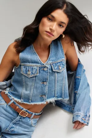 ROLLAS x ACDC Womens Morgan Vest - Stud