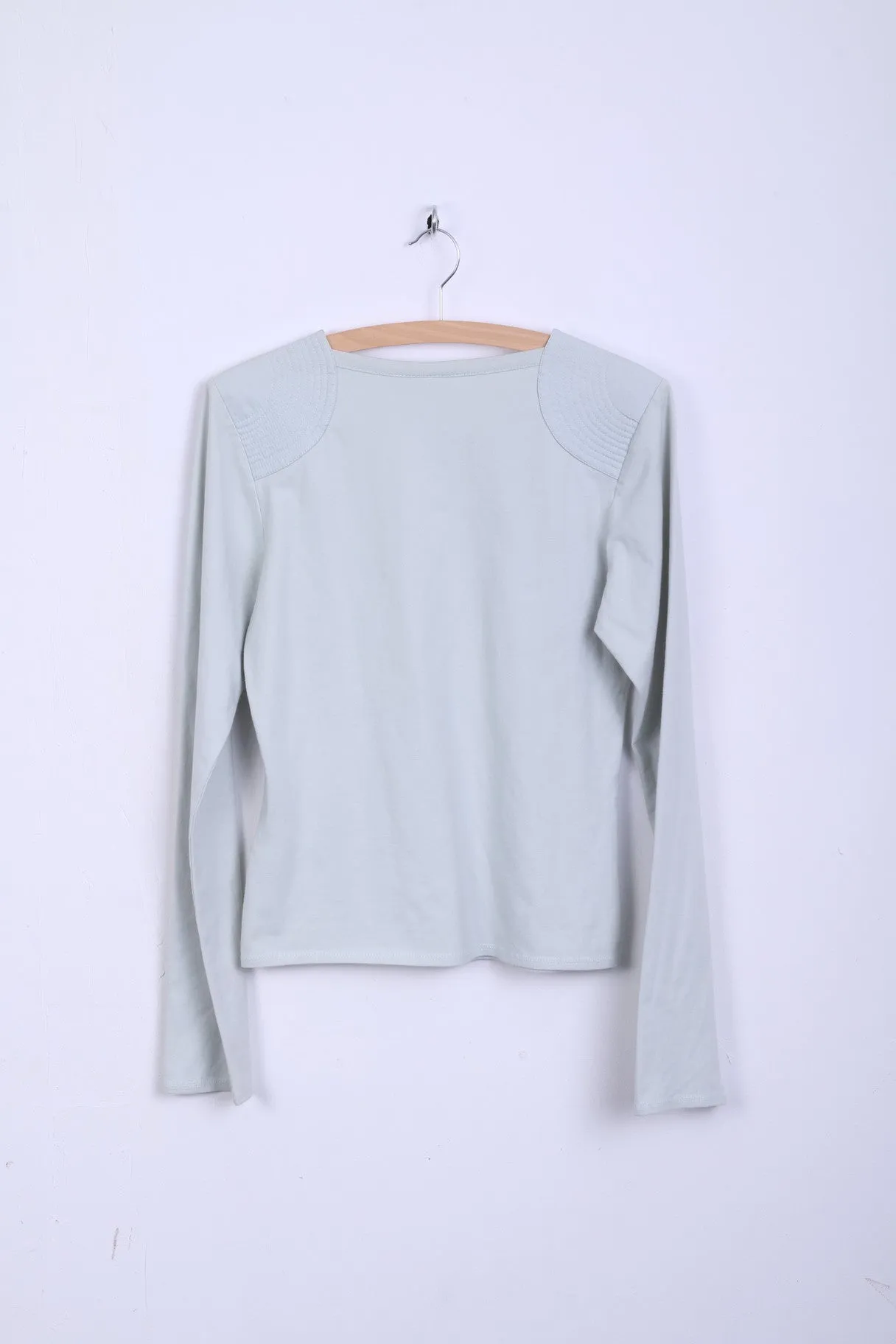 ROXY Life Womens M 5 long Sleeve t-Shirt Top Quiksilver Sputnik Mint Cotton
