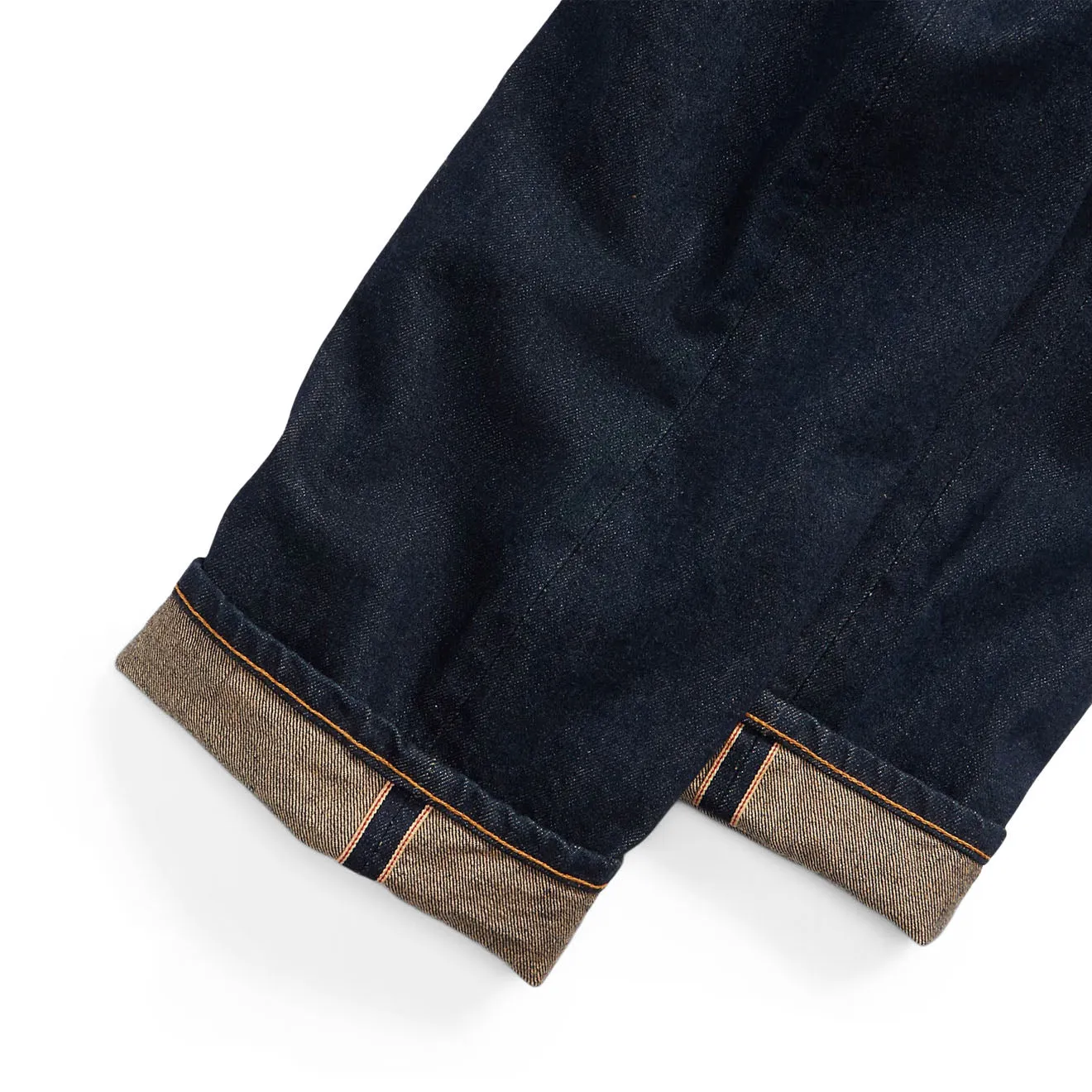 RRL by Ralph Lauren Straight Fit Low Waist Selvedge Jean Once Washed 3