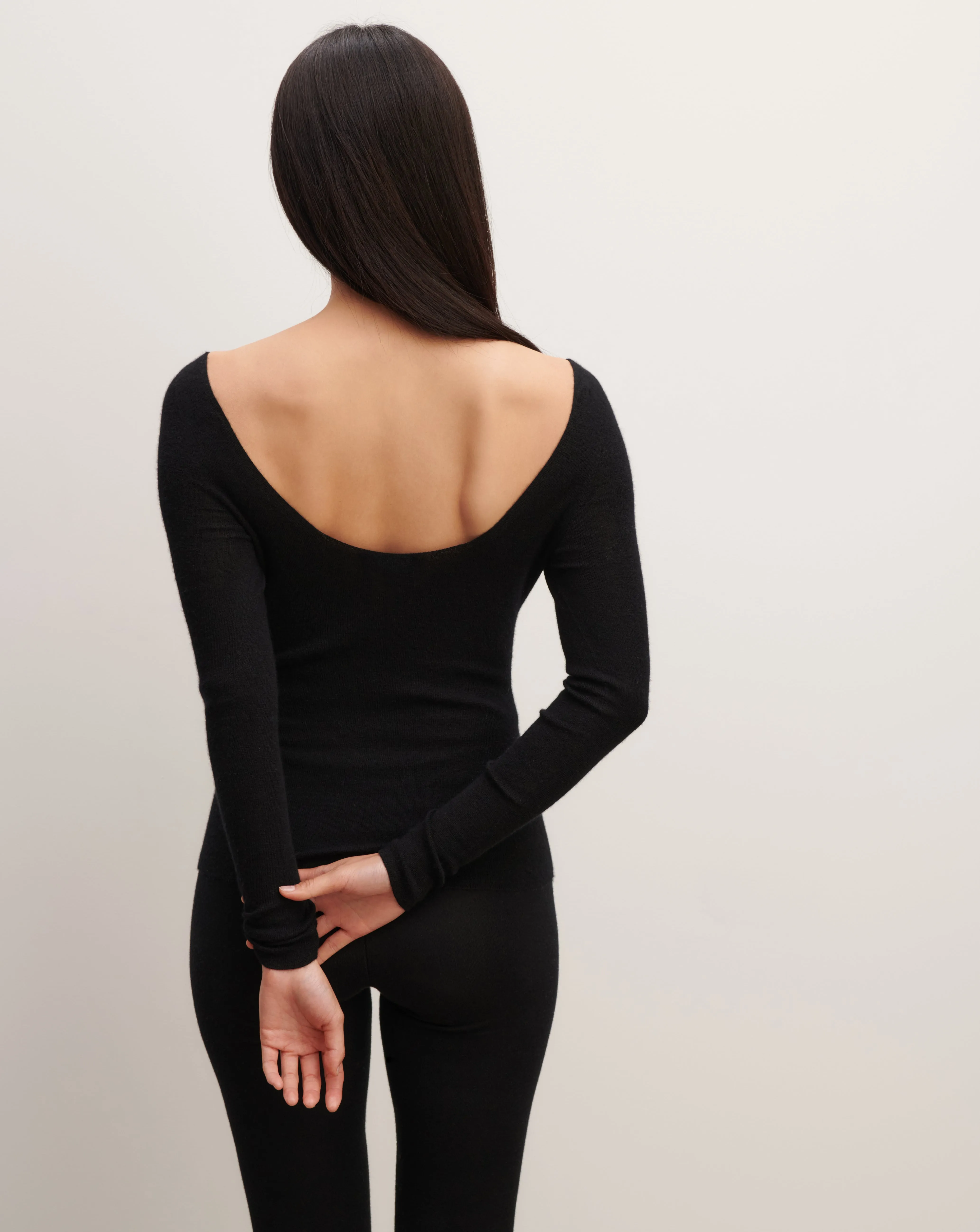 Seamless extrafine ballerina neck Eric Bompard