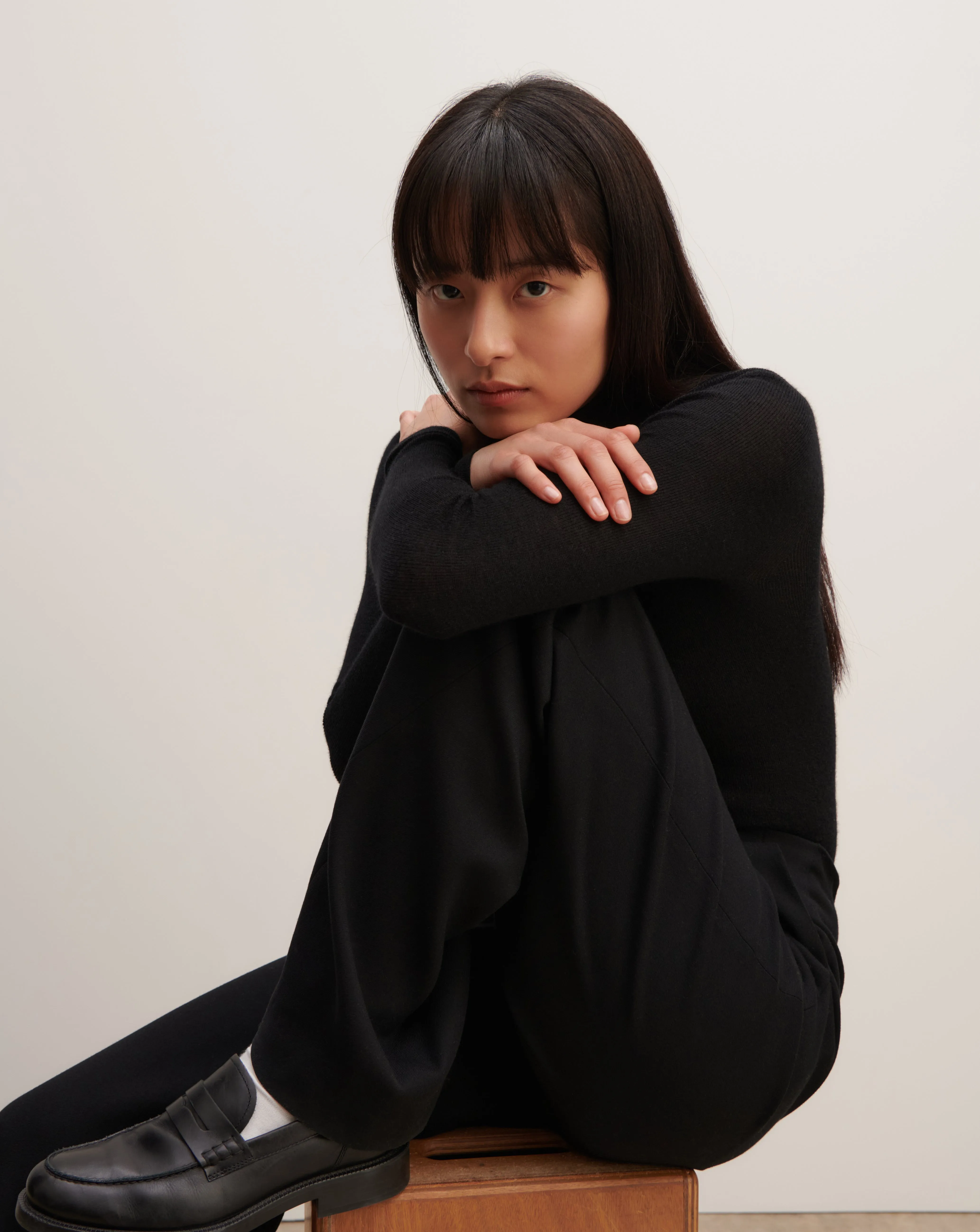 Seamless extrafine roll-neck Eric Bompard