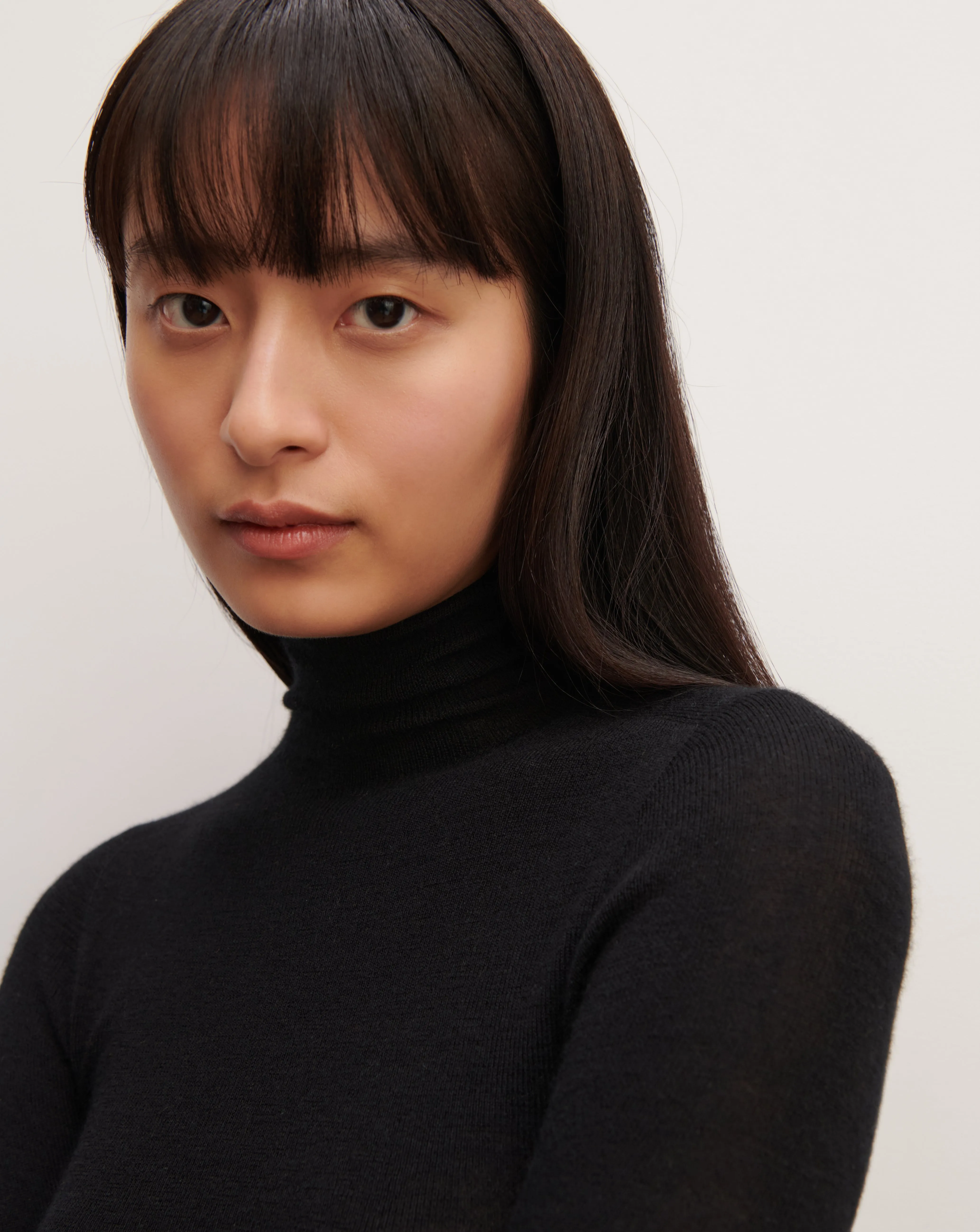 Seamless extrafine roll-neck Eric Bompard