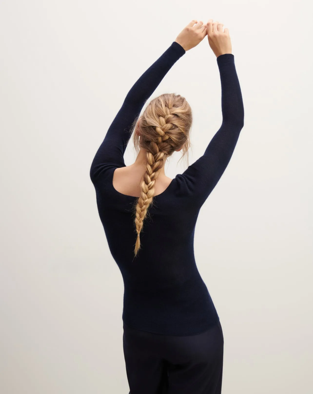 Seamless extrafine roll-neck jumper Eric Bompard