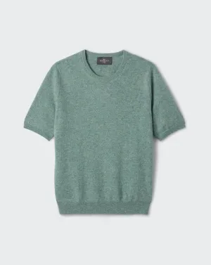 Short-sleeved round neck pullover Eric Bompard