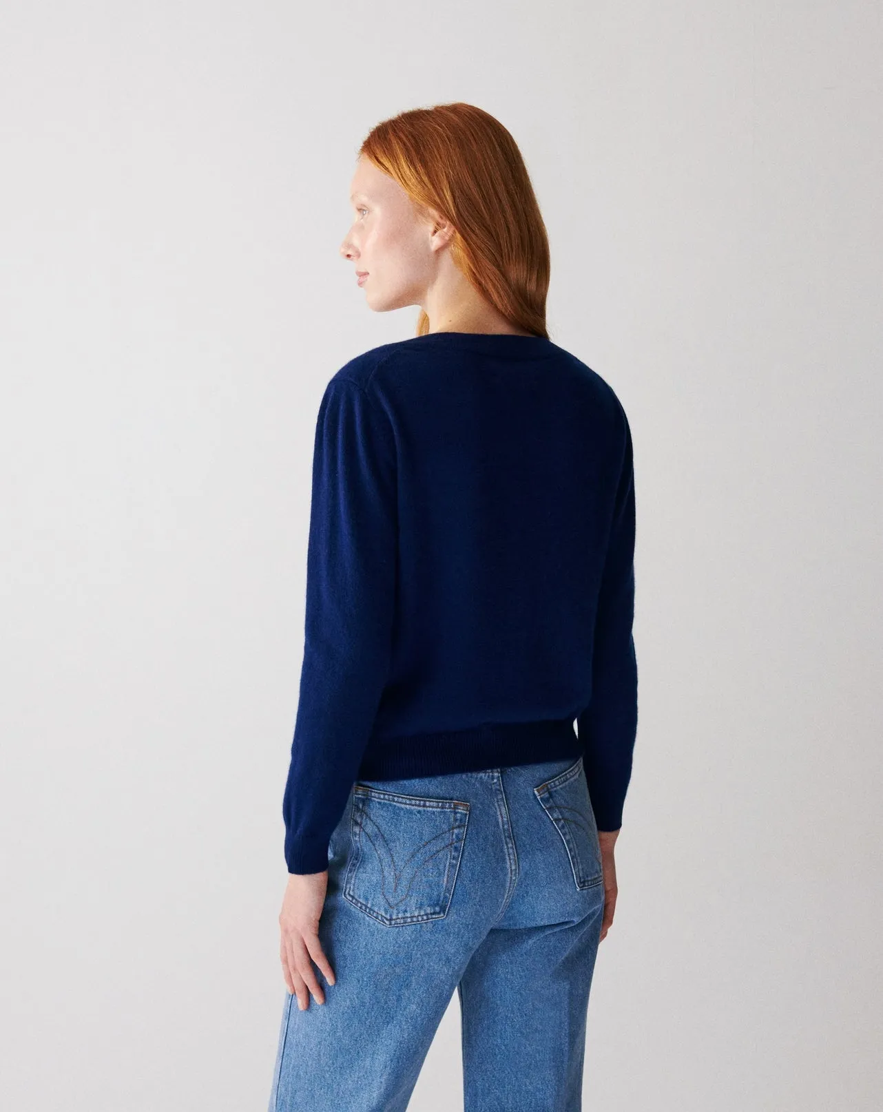 Short V-neck jumper Eric Bompard