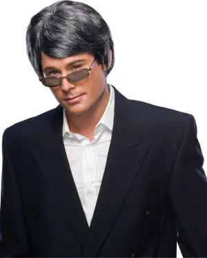 Silver Fox Short Grey Wig