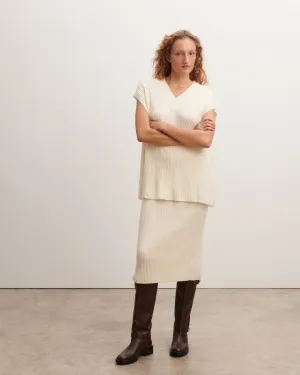 Sleeveless V-neck pullover Eric Bompard