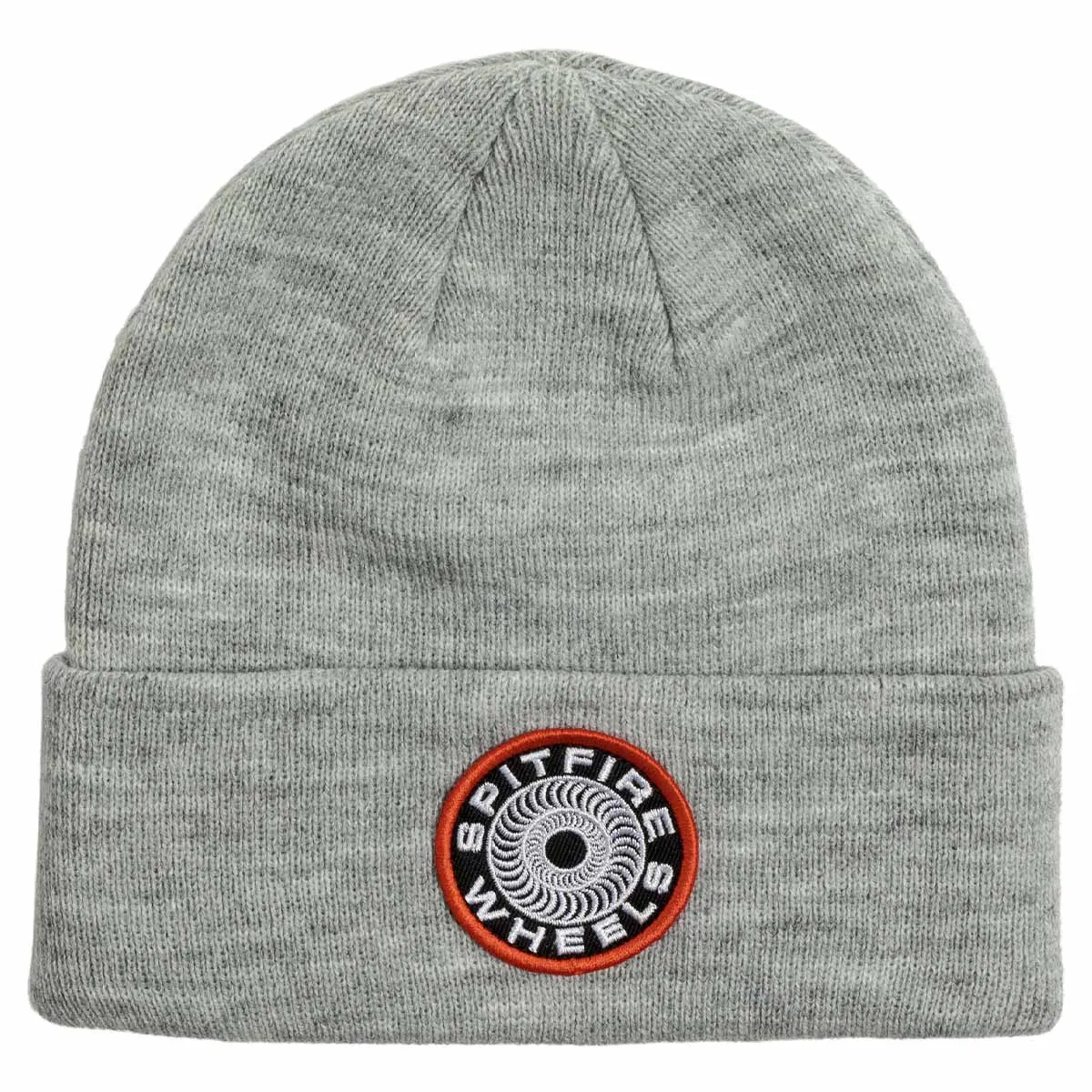 Spitfire - Classic 87 Swirl Patch Cuff Beanie Heather Grey