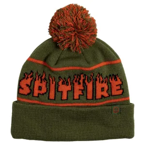 Spitfire - Demonseed Script Pom Beanie Olive