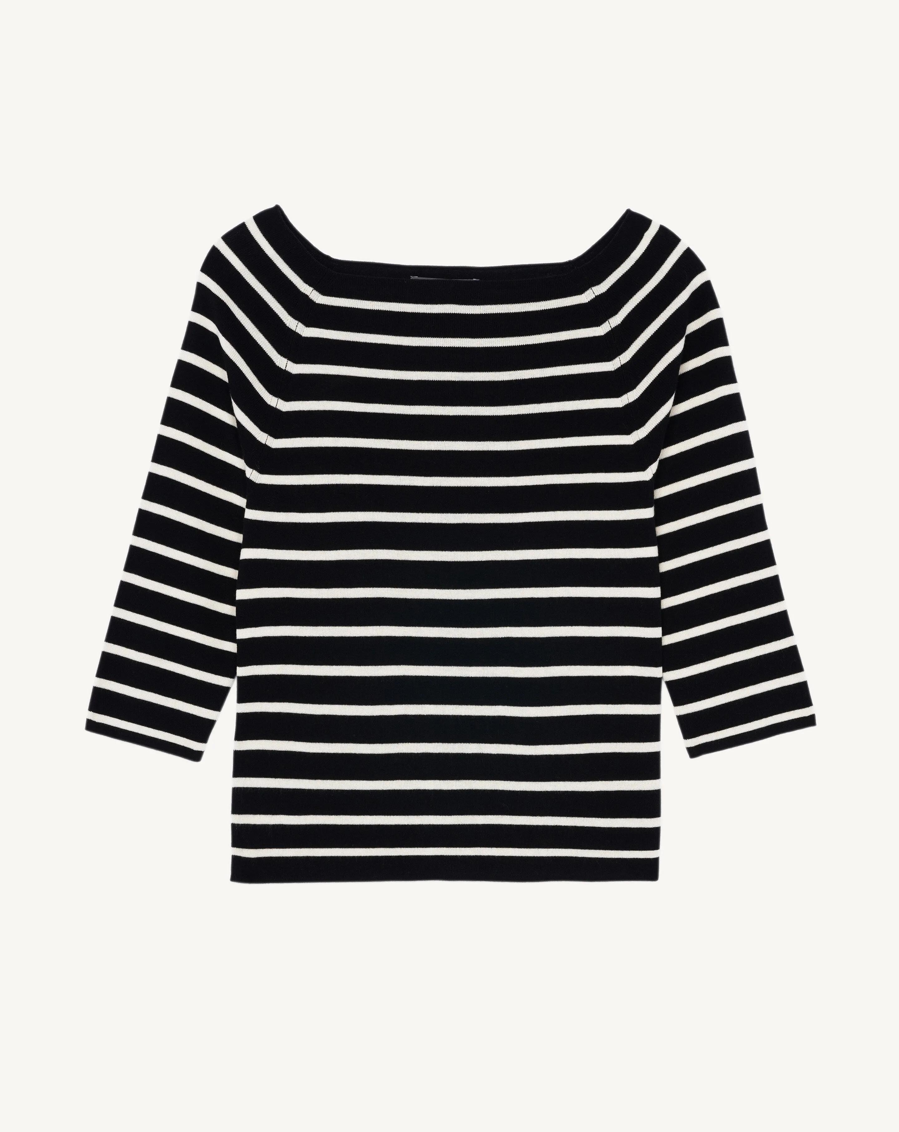 Square neck sailor-style top  Eric Bompard
