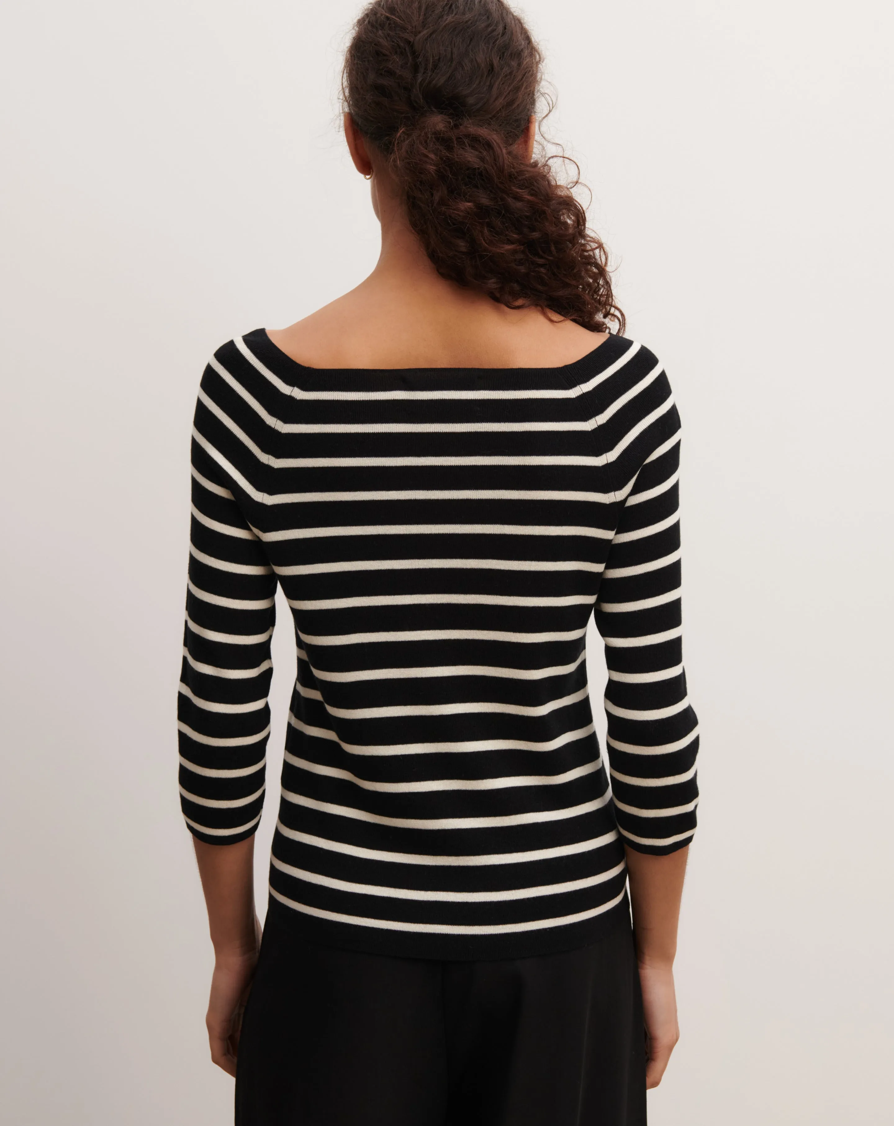 Square neck sailor-style top  Eric Bompard