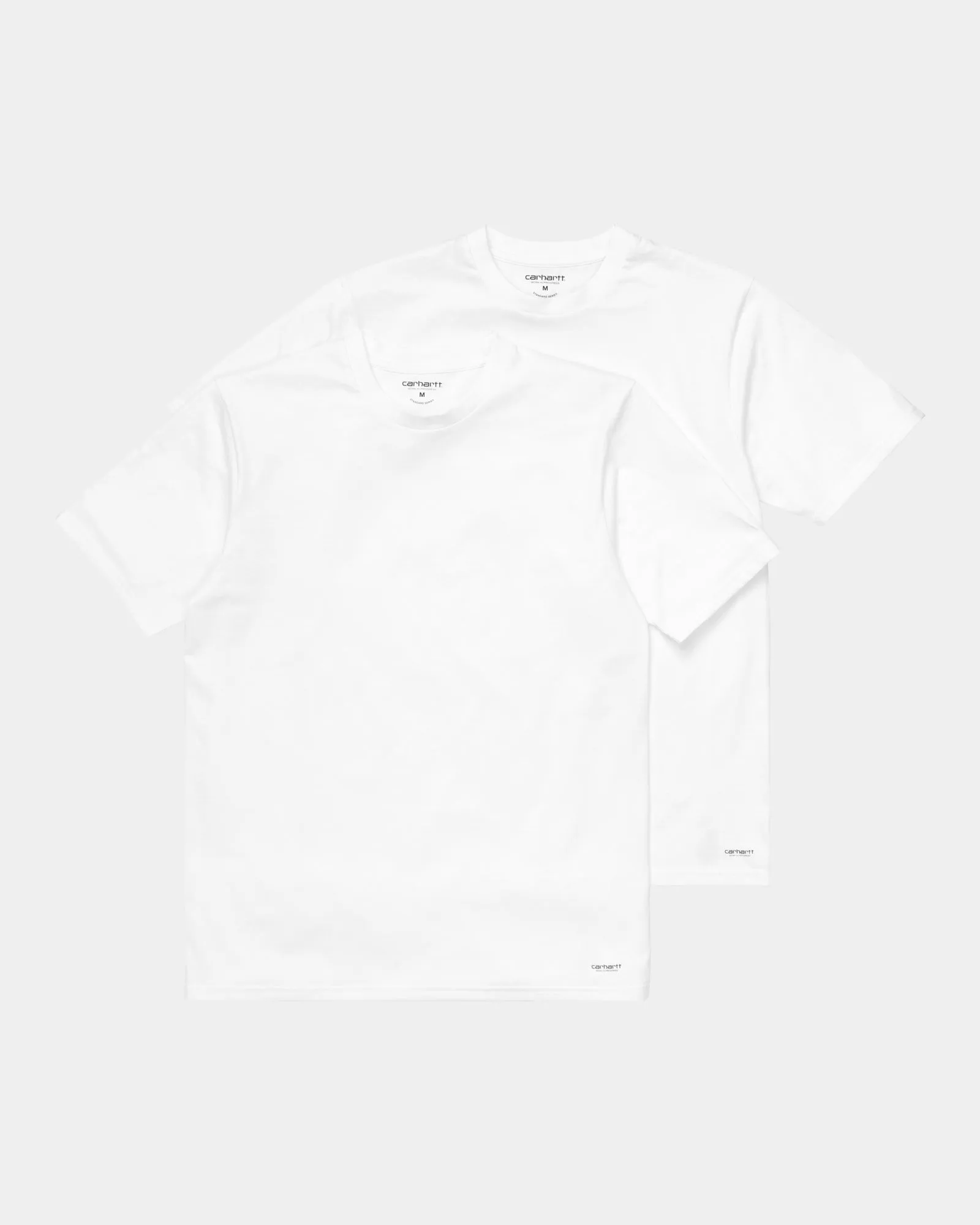 Standard Crew Neck T-Shirt (2 Pack) | White   White Carhartt WIP