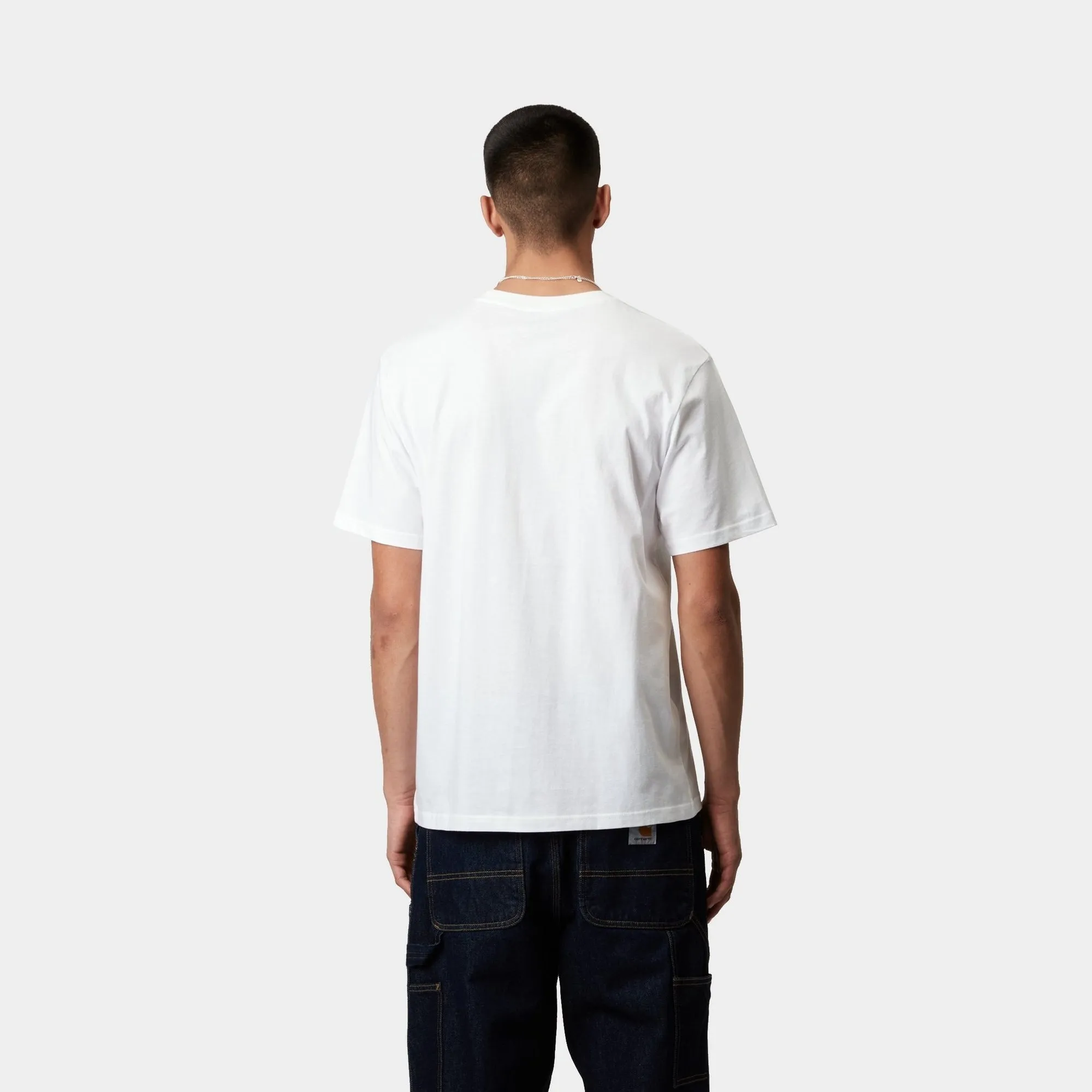 Standard Crew Neck T-Shirt (2 Pack) | White   White Carhartt WIP